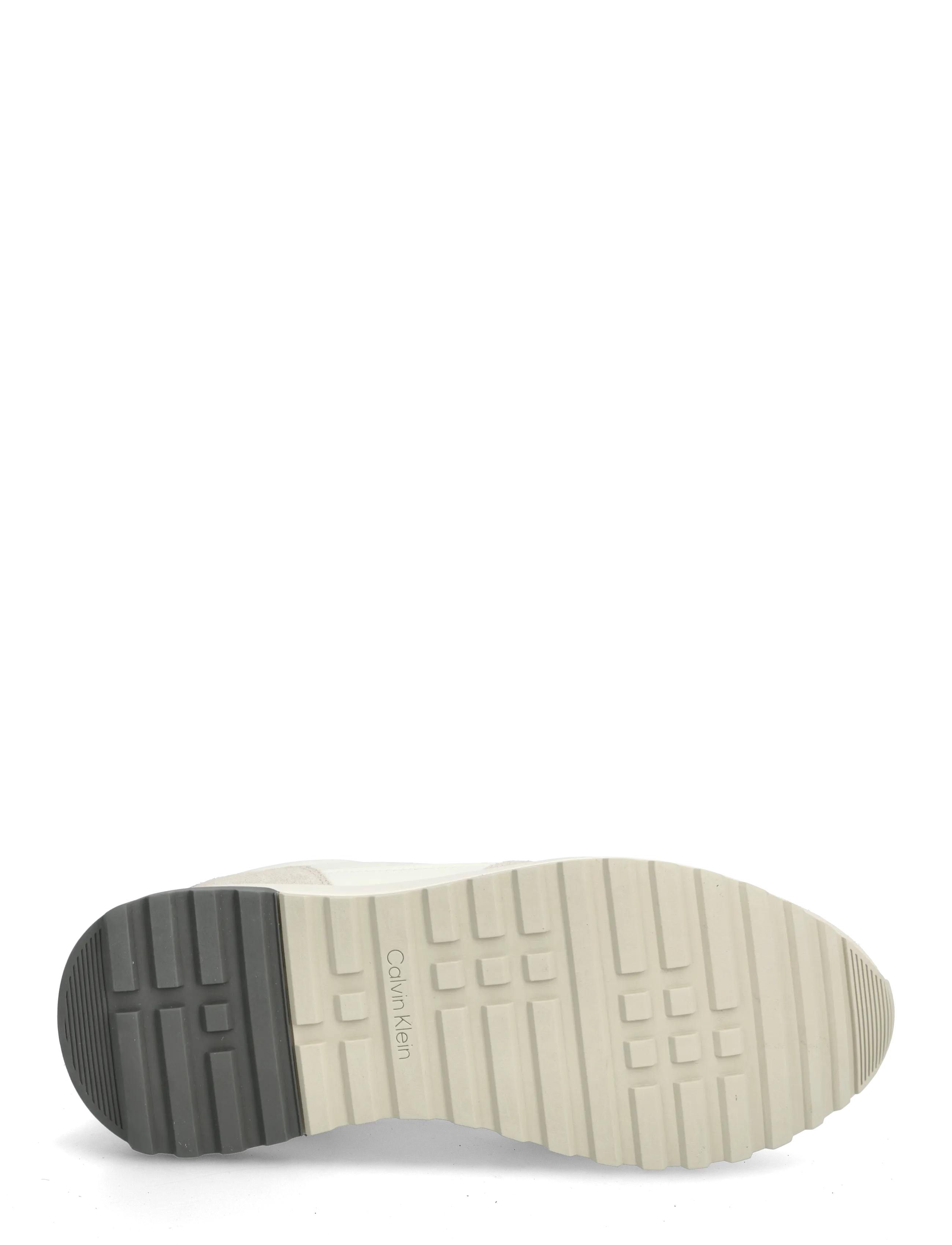 Calvin Klein - CITY RUNNER LACEUP NY MIX - lave sneakers - feather gray marshmallow granite - 4
