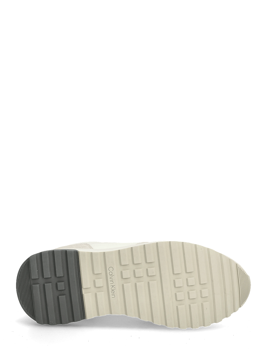 Calvin Klein - CITY RUNNER LACEUP NY MIX - lave sneakers - feather gray marshmallow granite - 4