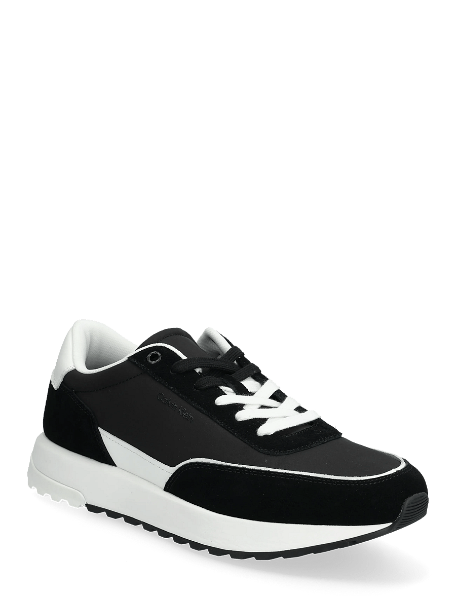 Calvin Klein - CITY RUNNER LACEUP NY MIX - lave sneakers - black bright white - 0