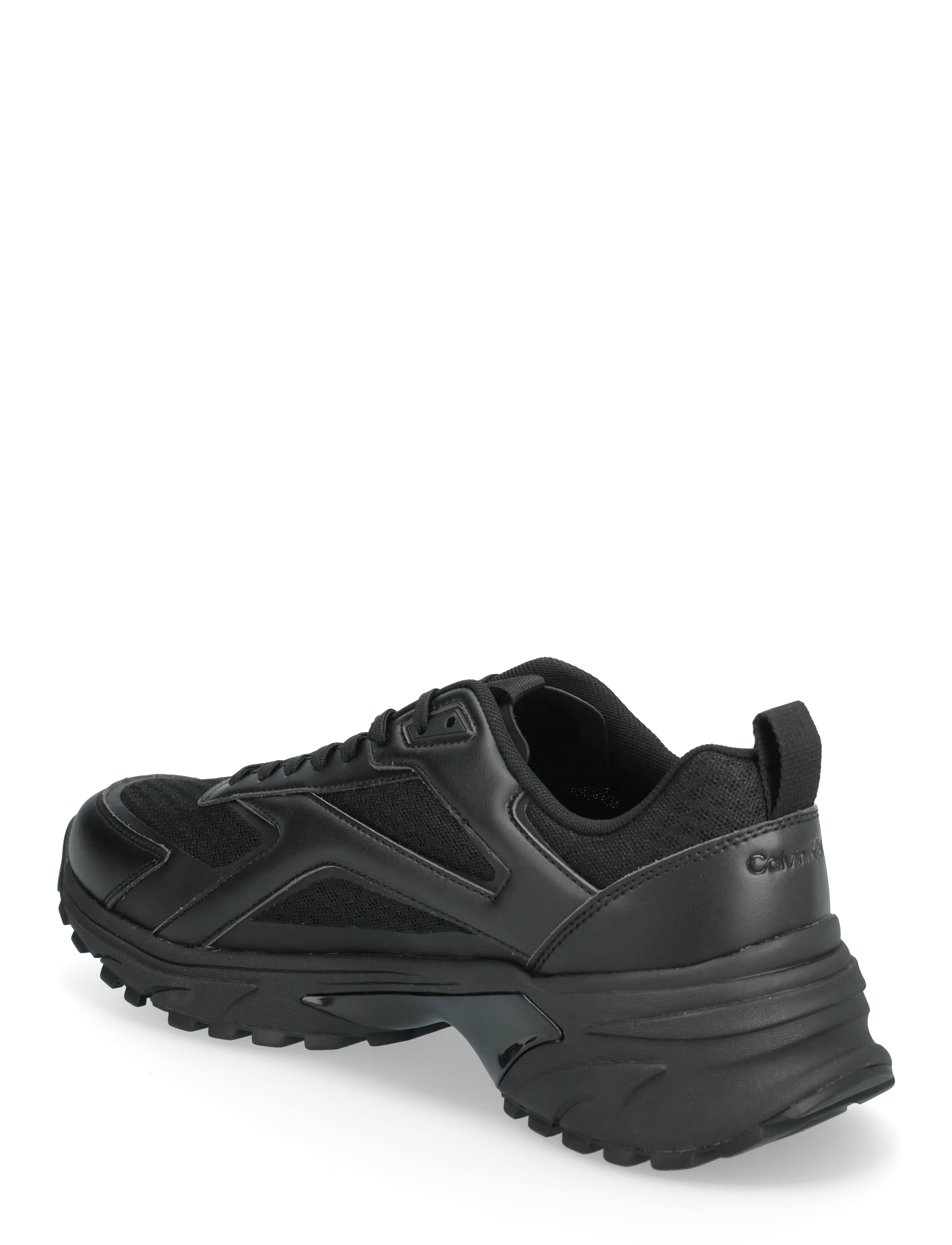 Calvin Klein - HIKE RUNNER LACEUP STRIP M-LT - lave sneakers - triple black - 2
