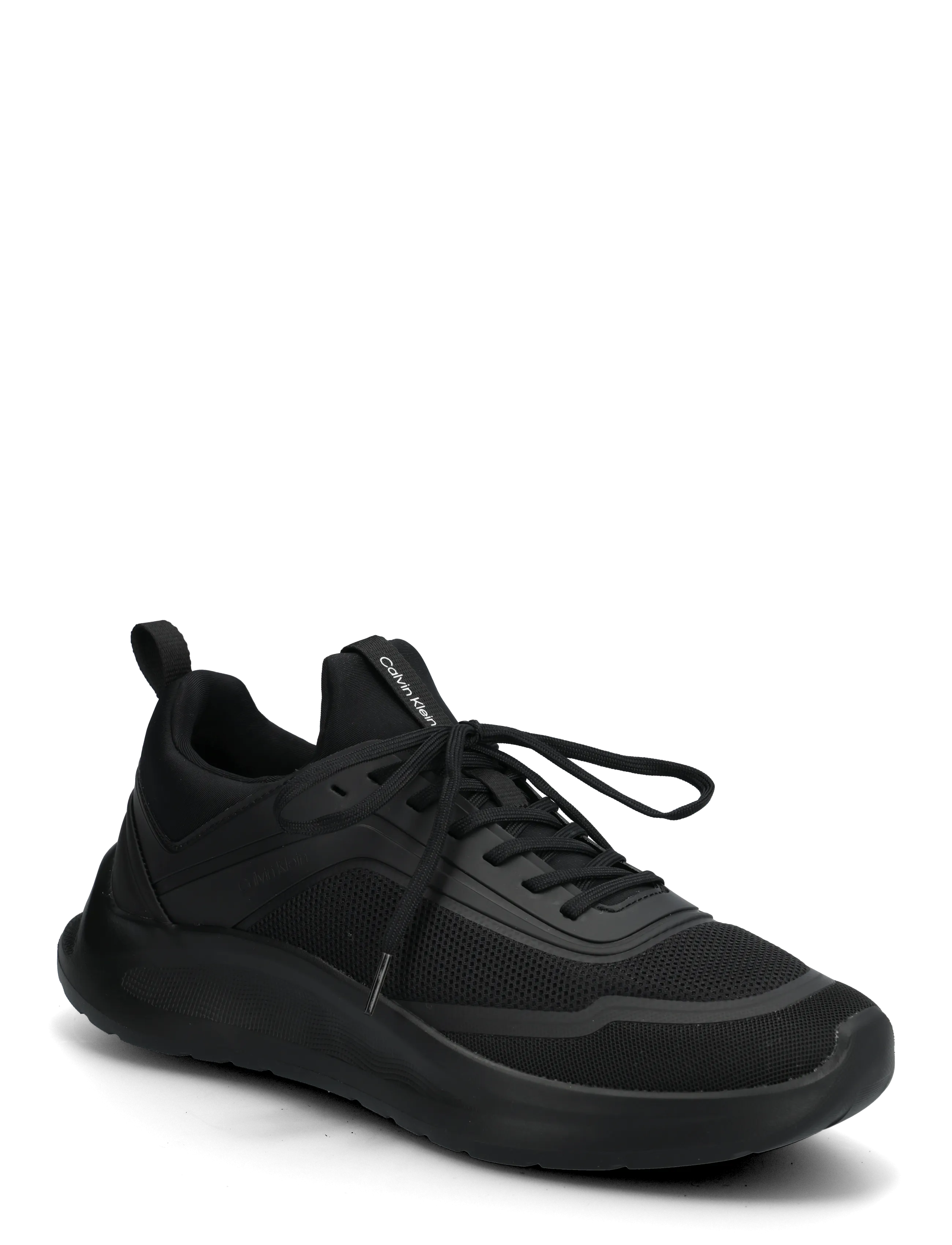 Calvin Klein LIGHT EVA RUN LACE SOCK MM - Kõrge säärega tossud - CK BLACK / black