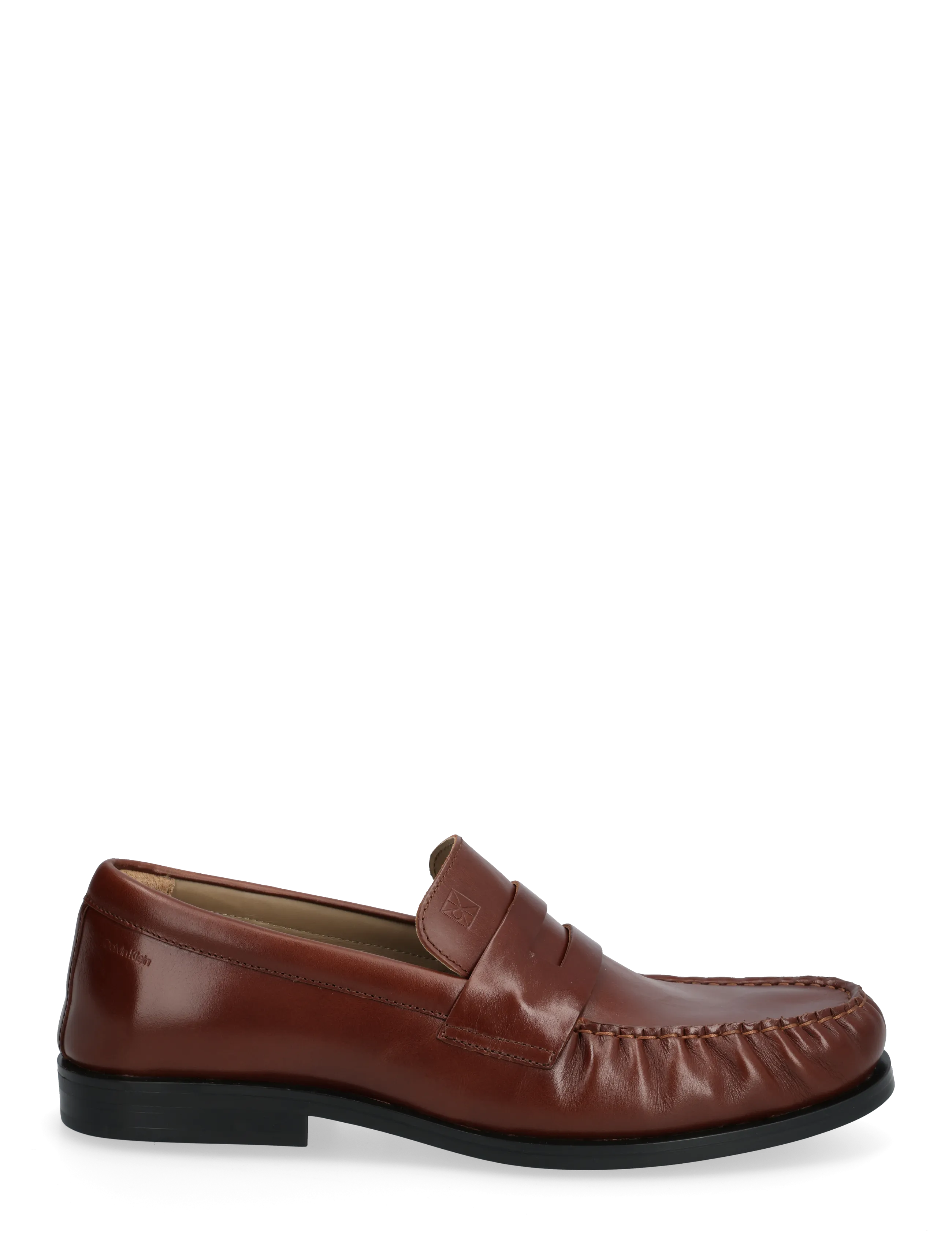 Calvin Klein - ESS RUBBER LOAFER WR POL LTH - loafers - sorrel horse - 1