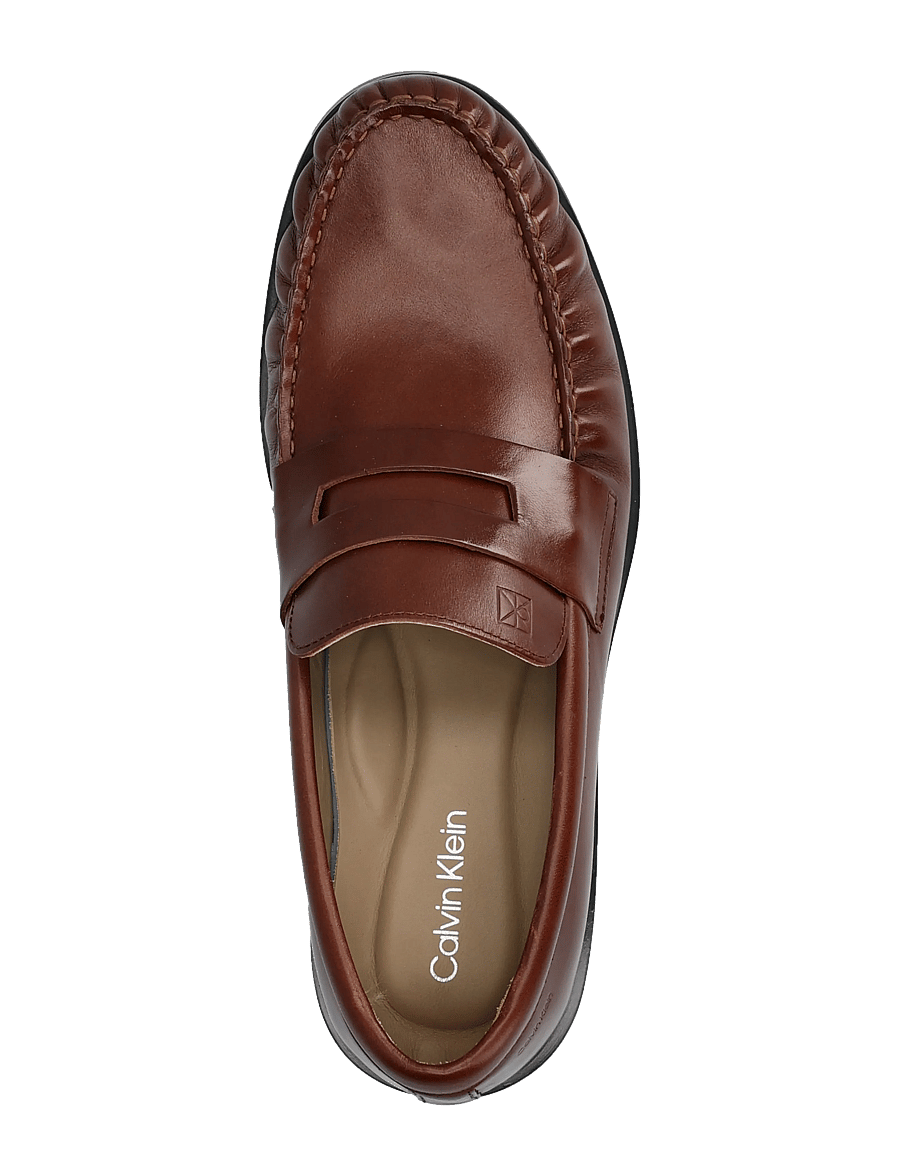 Calvin Klein - ESS RUBBER LOAFER WR POL LTH - loafer - sorrel horse - 3