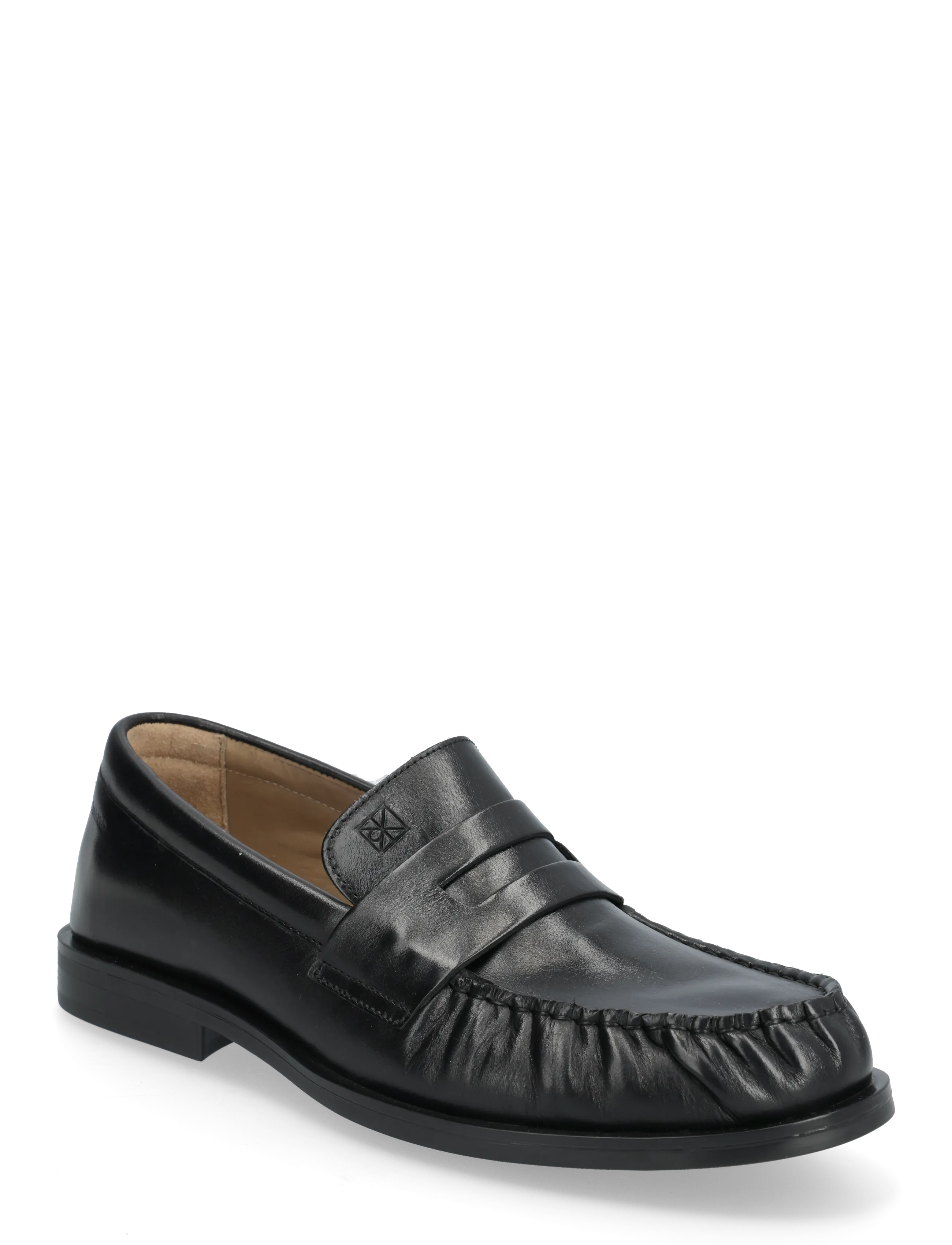 Calvin Klein ESS RUBBER LOAFER WR POL LTH - Sommersko - TRIPLE BLACK / black