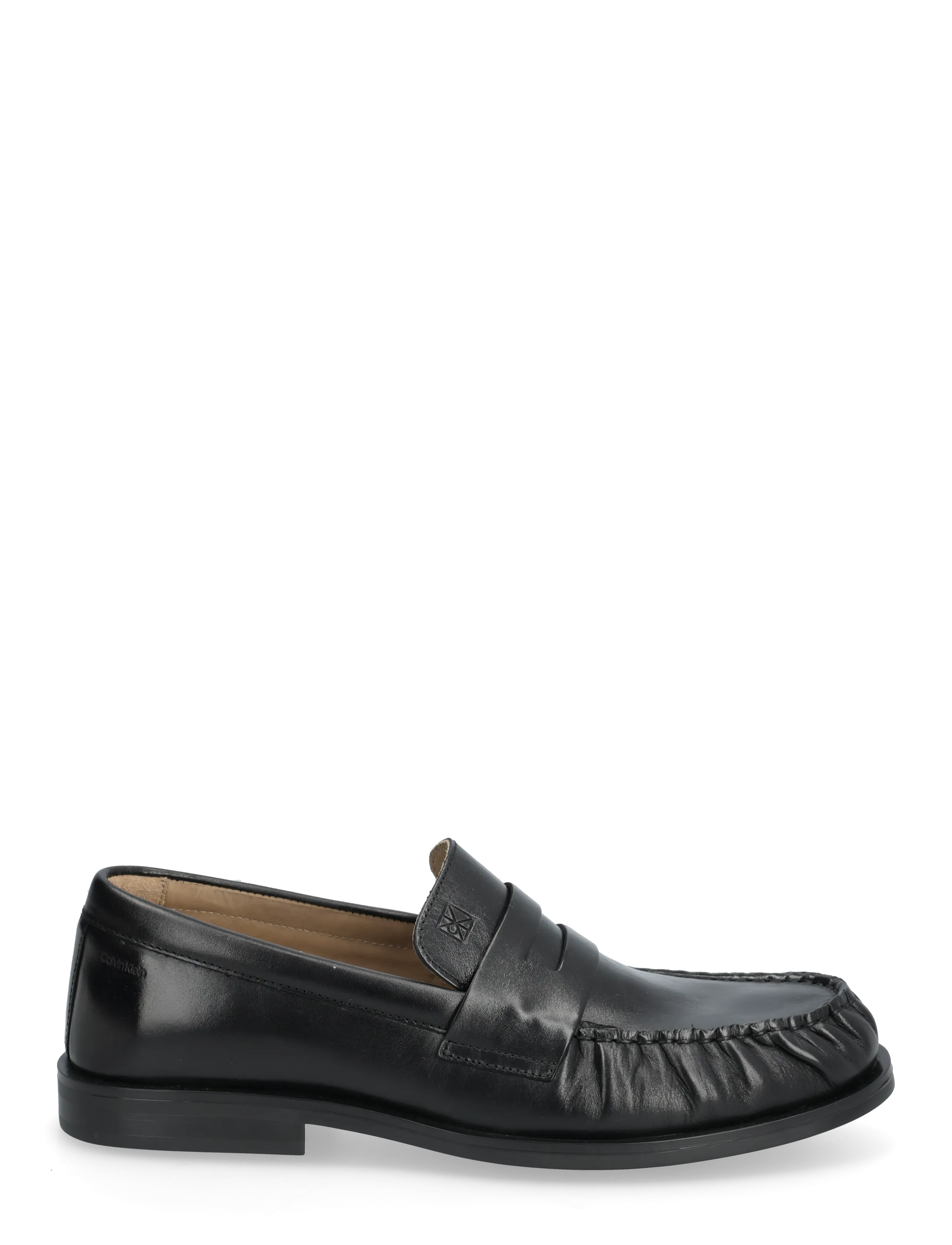 Calvin Klein - ESS RUBBER LOAFER WR POL LTH - loafers - triple black - 1