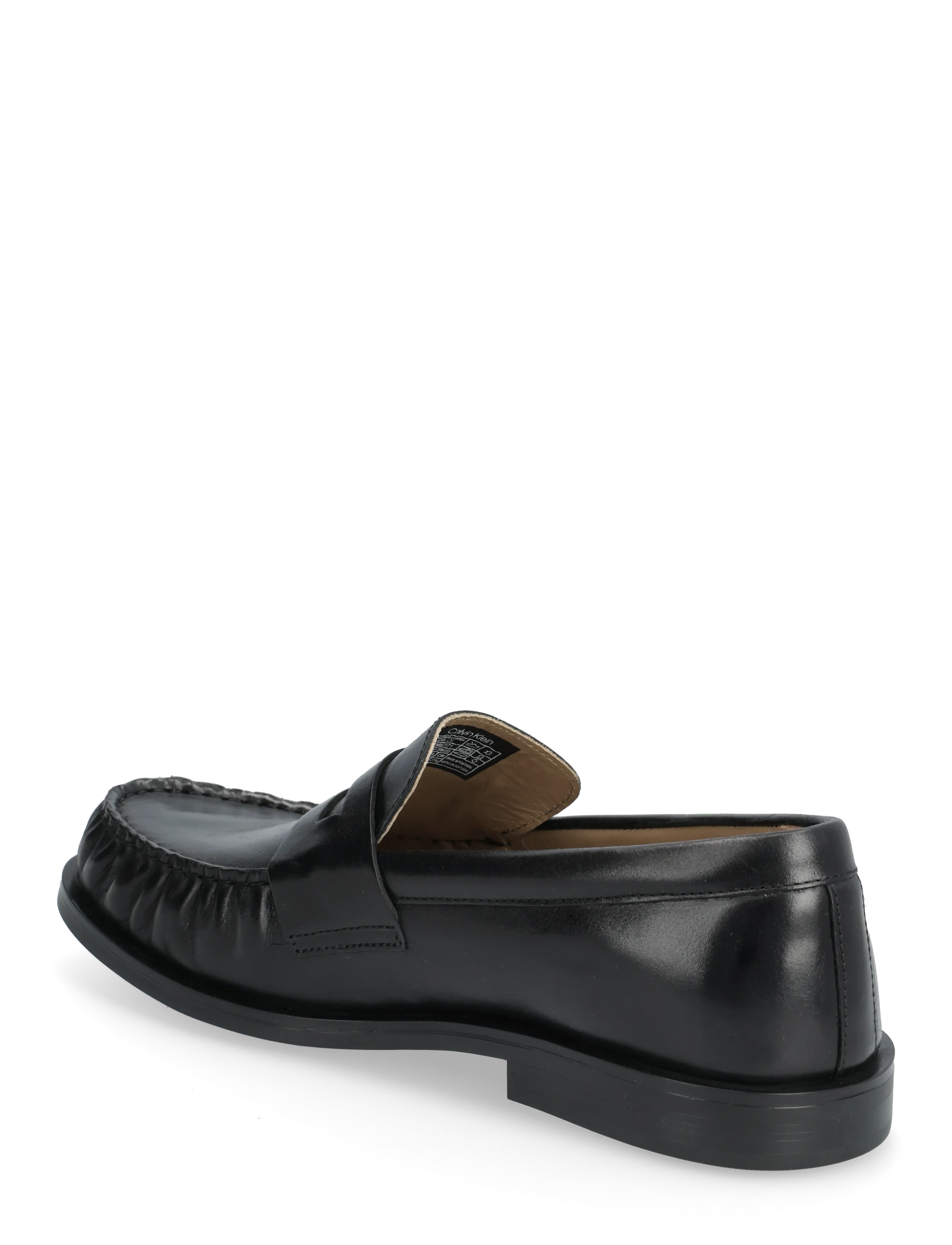 Calvin Klein - ESS RUBBER LOAFER WR POL LTH - loafers - triple black - 2