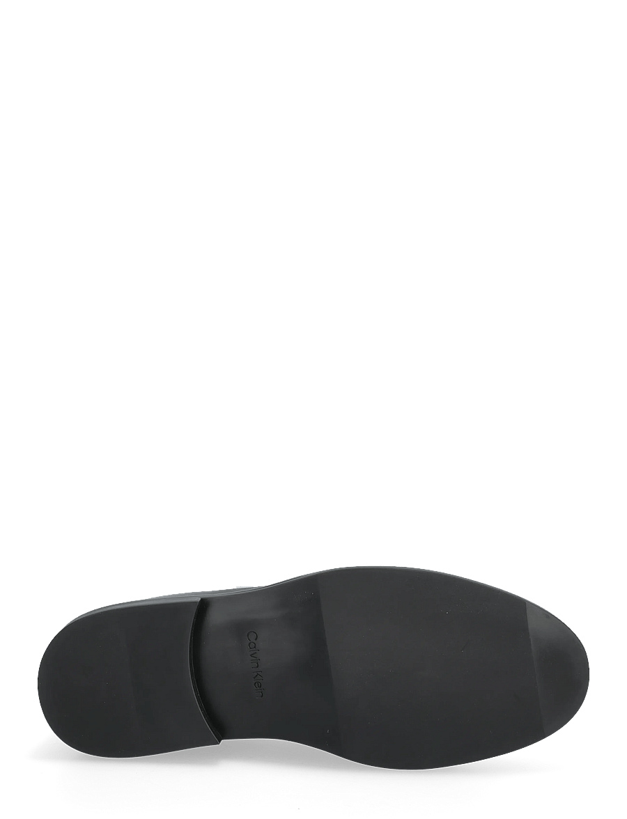 Calvin Klein - ESS RUBBER LOAFER WR POL LTH - loafers - triple black - 4