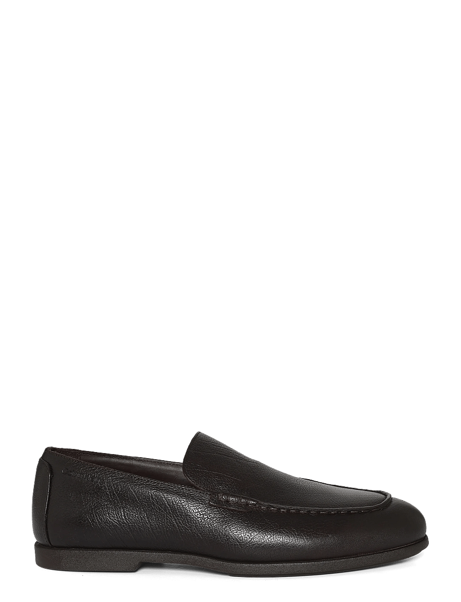Calvin Klein - LOW PROF LOAFER TXT LTH - moc toe sko - turkish coffee - 2