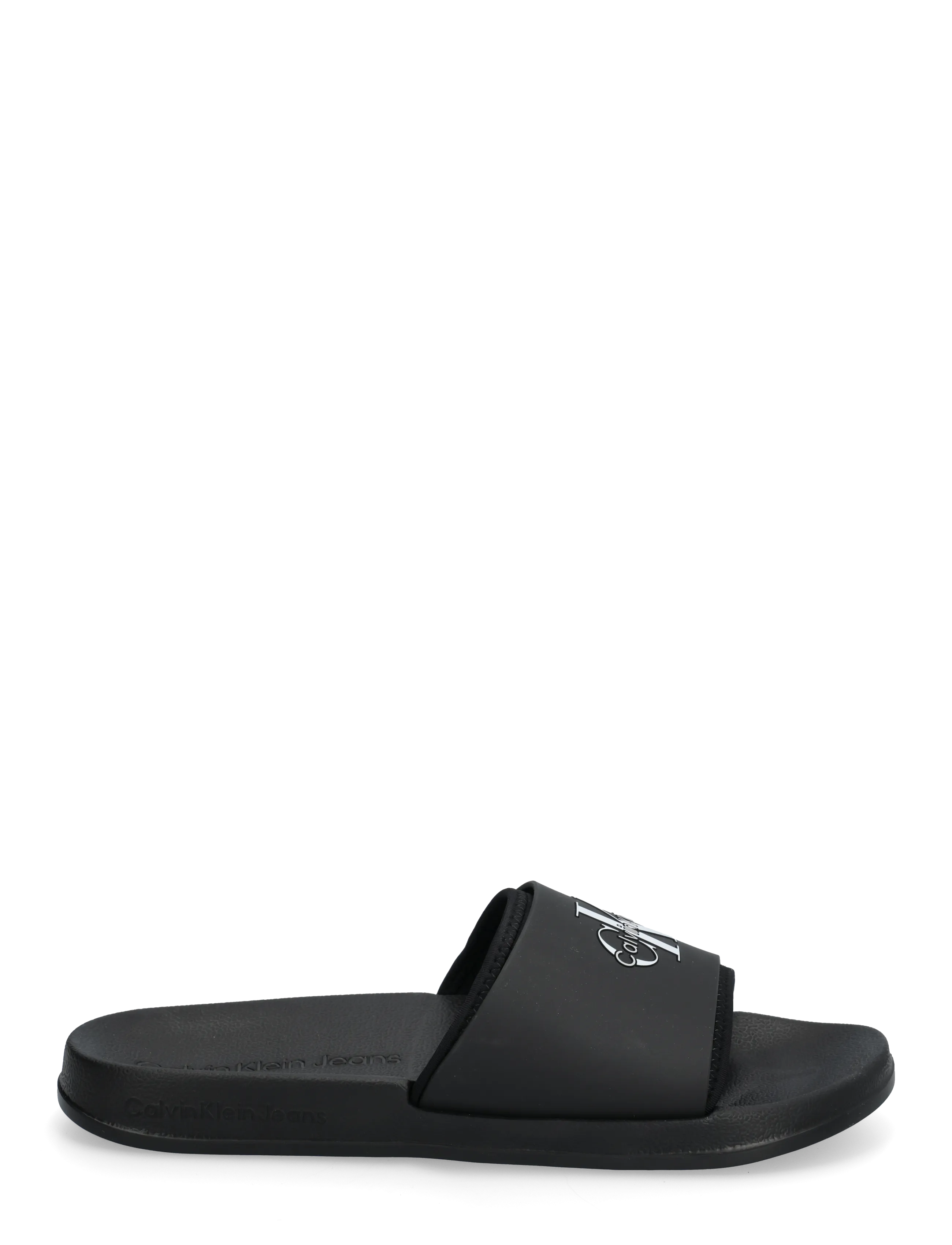 Calvin Klein - ESS SLIDE RUBBER NEOPRENE - badesandaler - triple black - 1