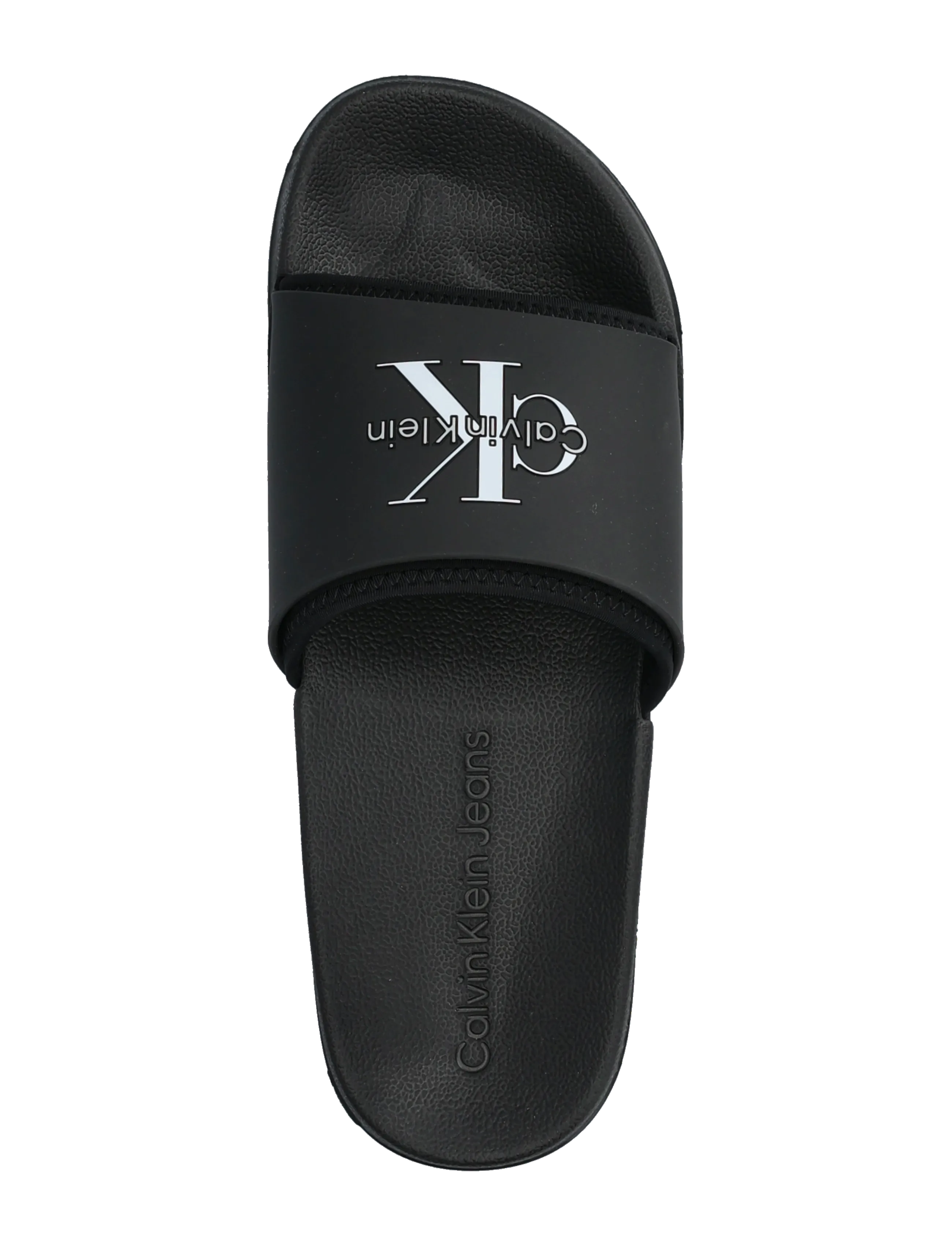 Calvin Klein - ESS SLIDE RUBBER NEOPRENE - badesandaler - triple black - 3