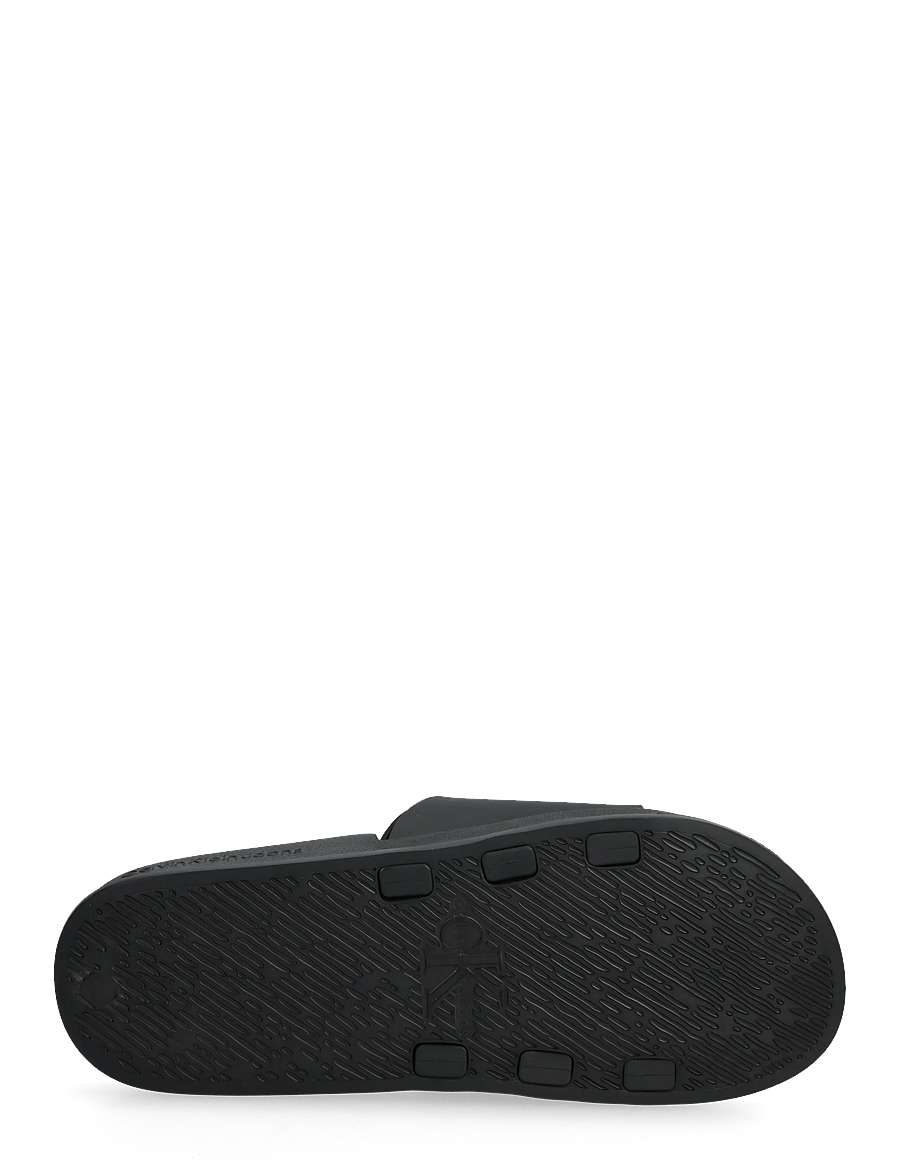 Calvin Klein - ESS SLIDE RUBBER NEOPRENE - badesandaler - triple black - 4