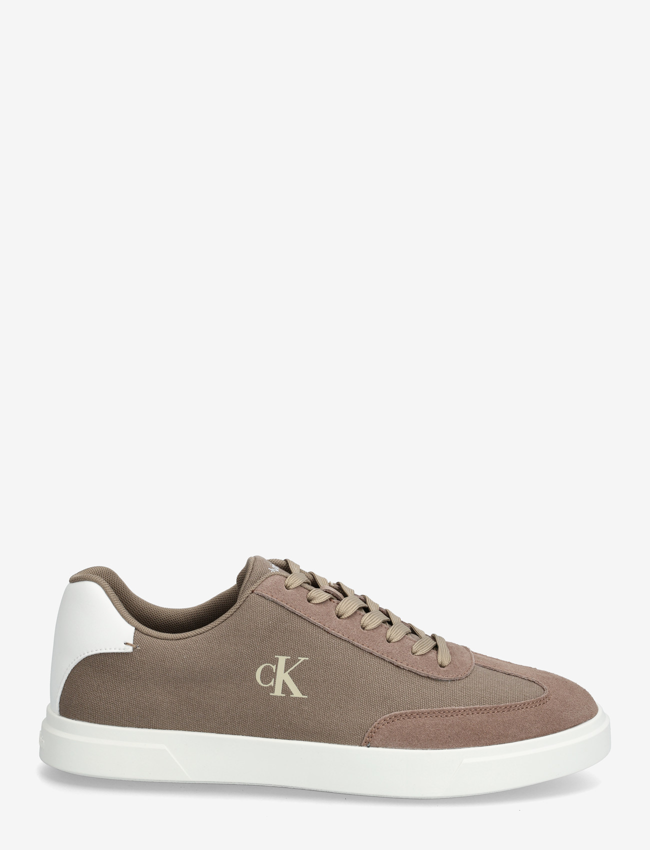 Calvin Klein - LOW PROF CUPSOLE CV - lave sneakers - desert taupe bright white - 1