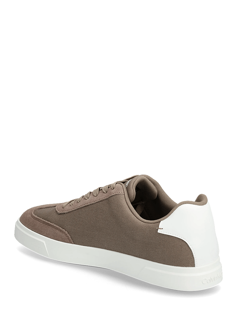 Calvin Klein - LOW PROF CUPSOLE CV - lave sneakers - desert taupe bright white - 2