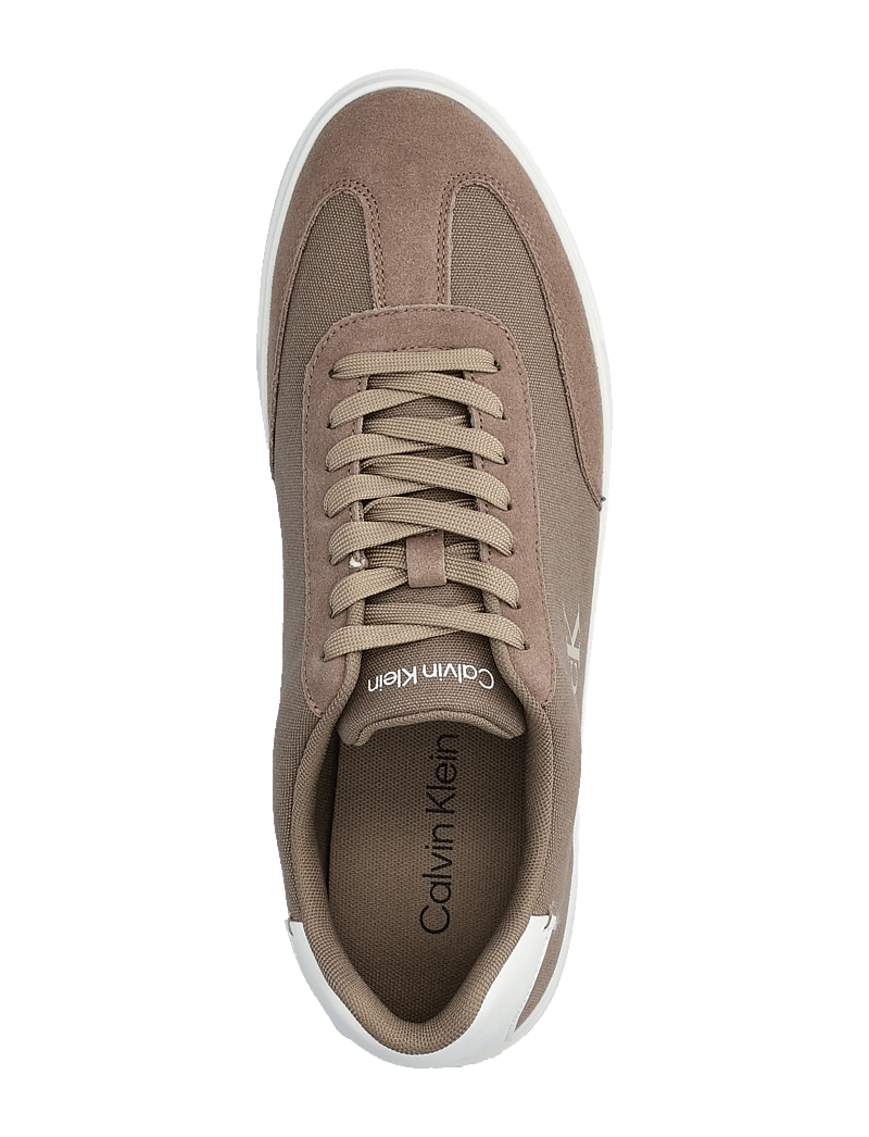 Calvin Klein - LOW PROF CUPSOLE CV - lave sneakers - desert taupe bright white - 3