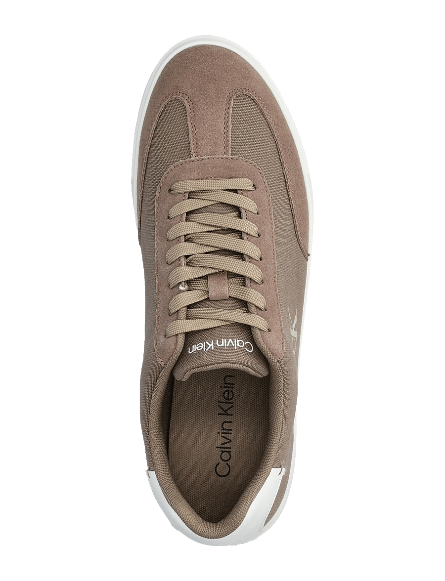 Calvin Klein - LOW PROF CUPSOLE CV - niedriger schnitt - desert taupe bright white - 3