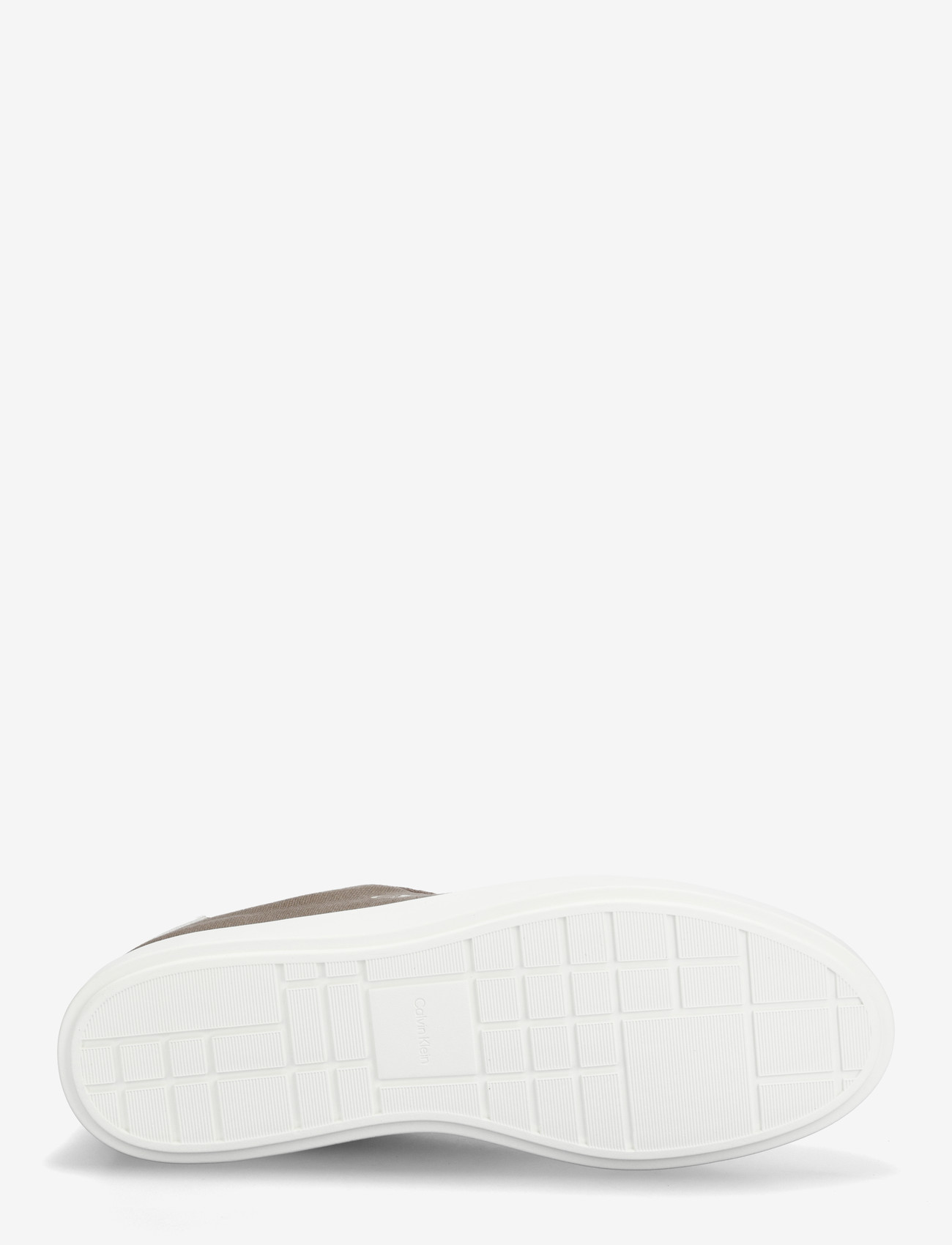 Calvin Klein - LOW PROF CUPSOLE CV - lave sneakers - desert taupe bright white - 4