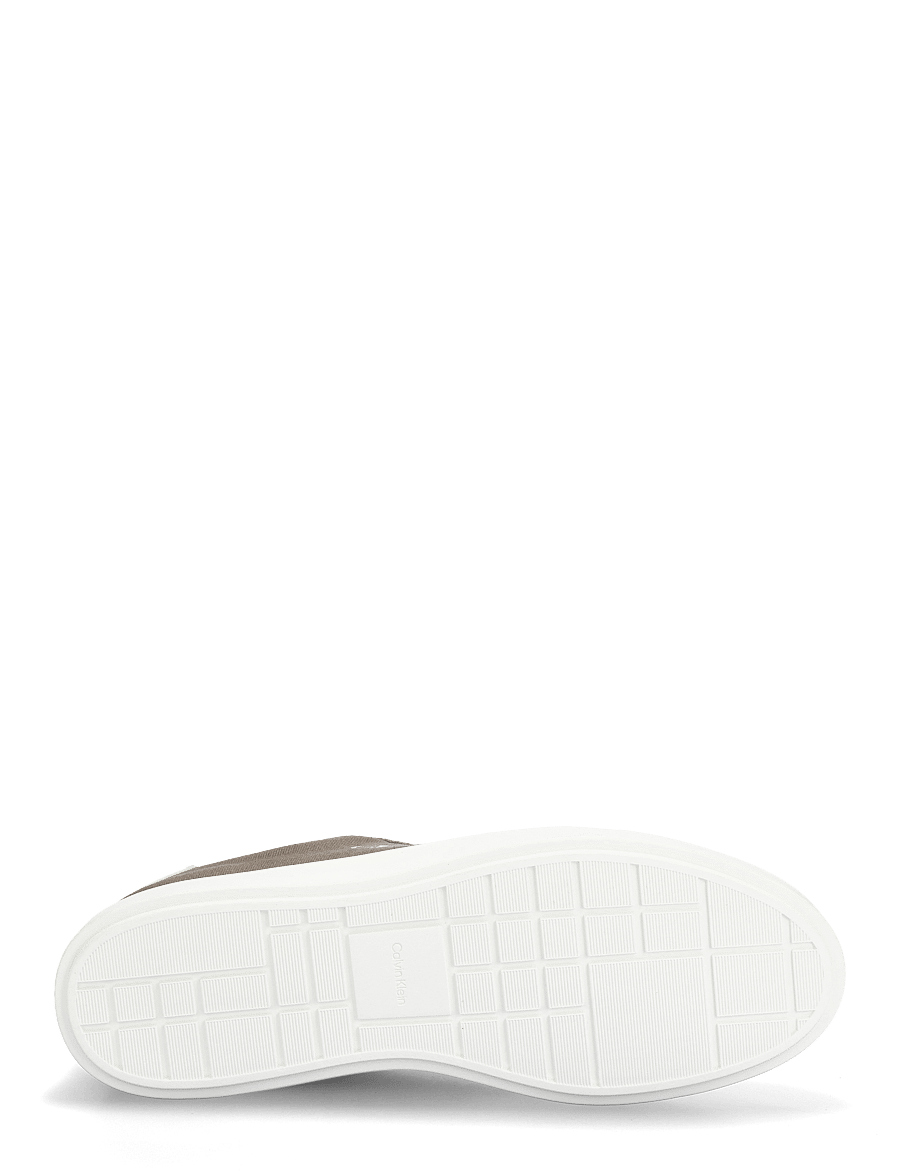 Calvin Klein - LOW PROF CUPSOLE CV - niedriger schnitt - desert taupe bright white - 4