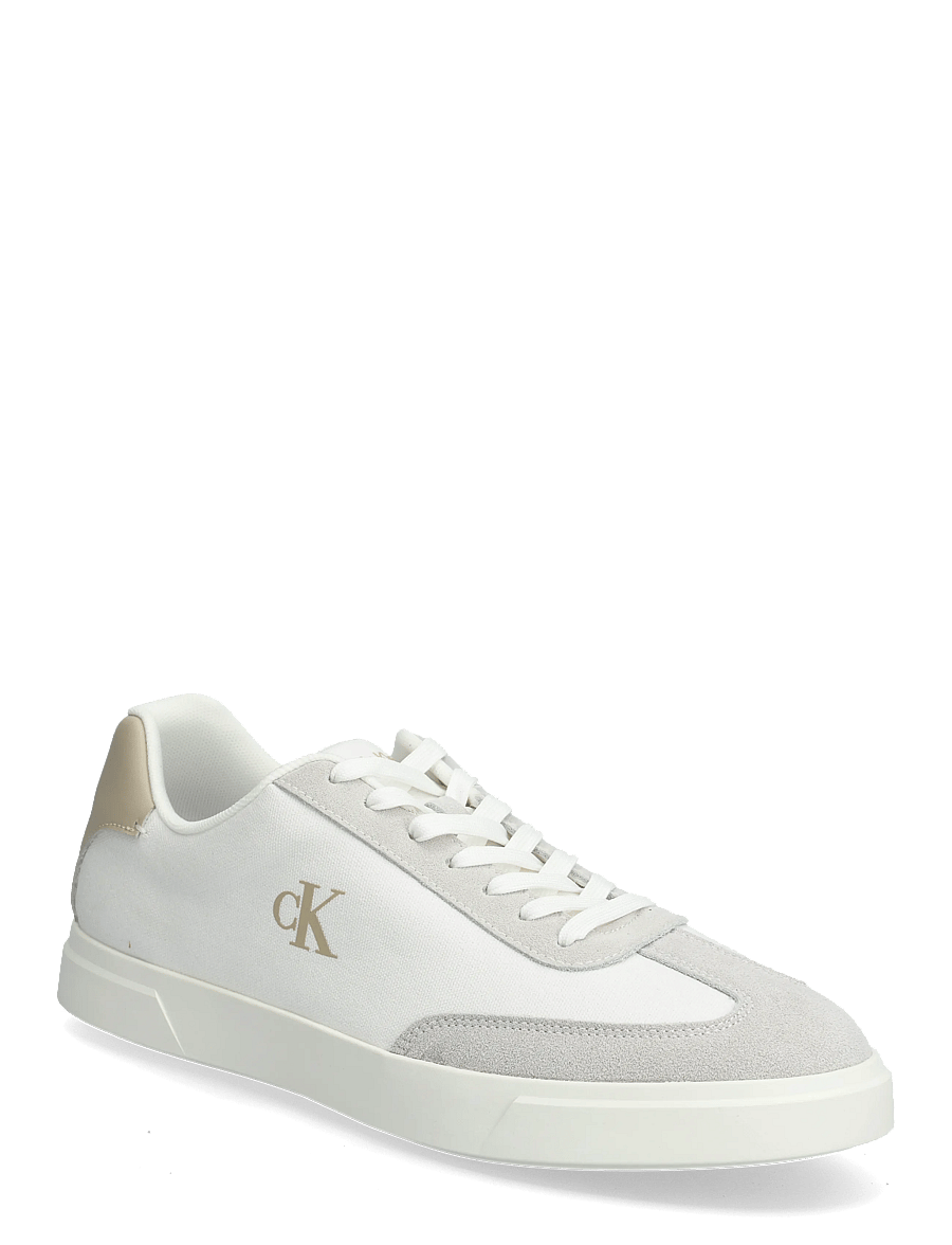 Calvin Klein - LOW PROF CUPSOLE CV - niedriger schnitt - bright white oatmeal - 0