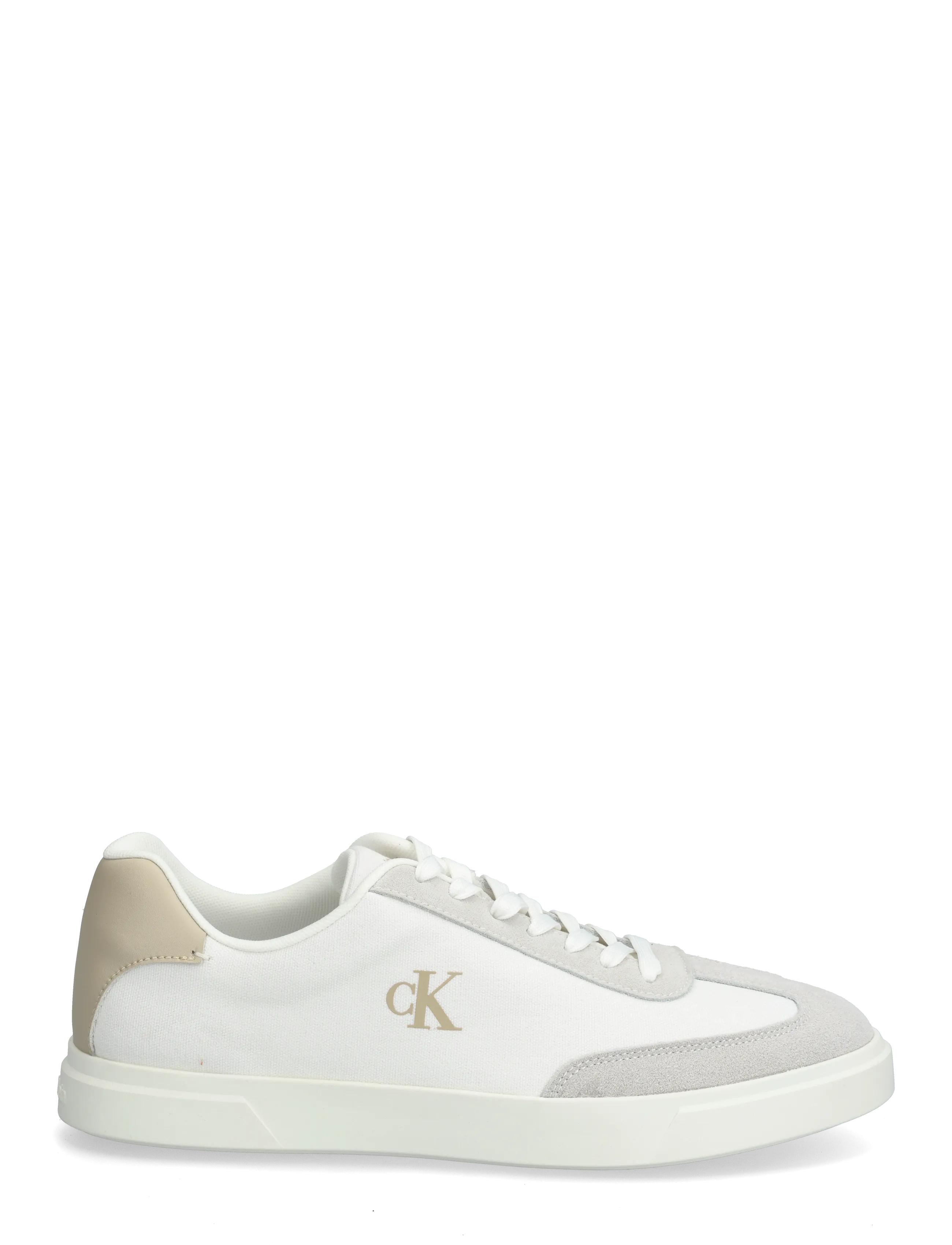 Calvin Klein - LOW PROF CUPSOLE CV - niedriger schnitt - bright white oatmeal - 1