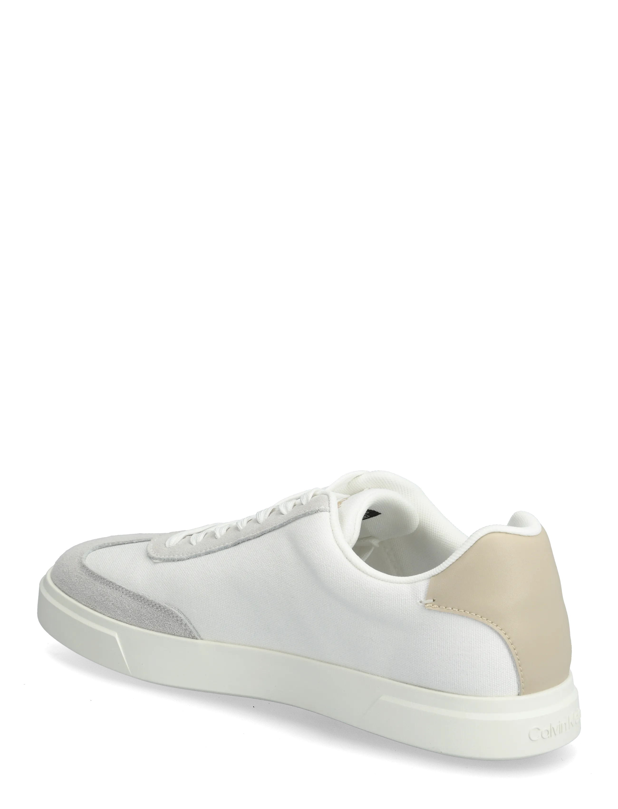 Calvin Klein - LOW PROF CUPSOLE CV - niedriger schnitt - bright white oatmeal - 2