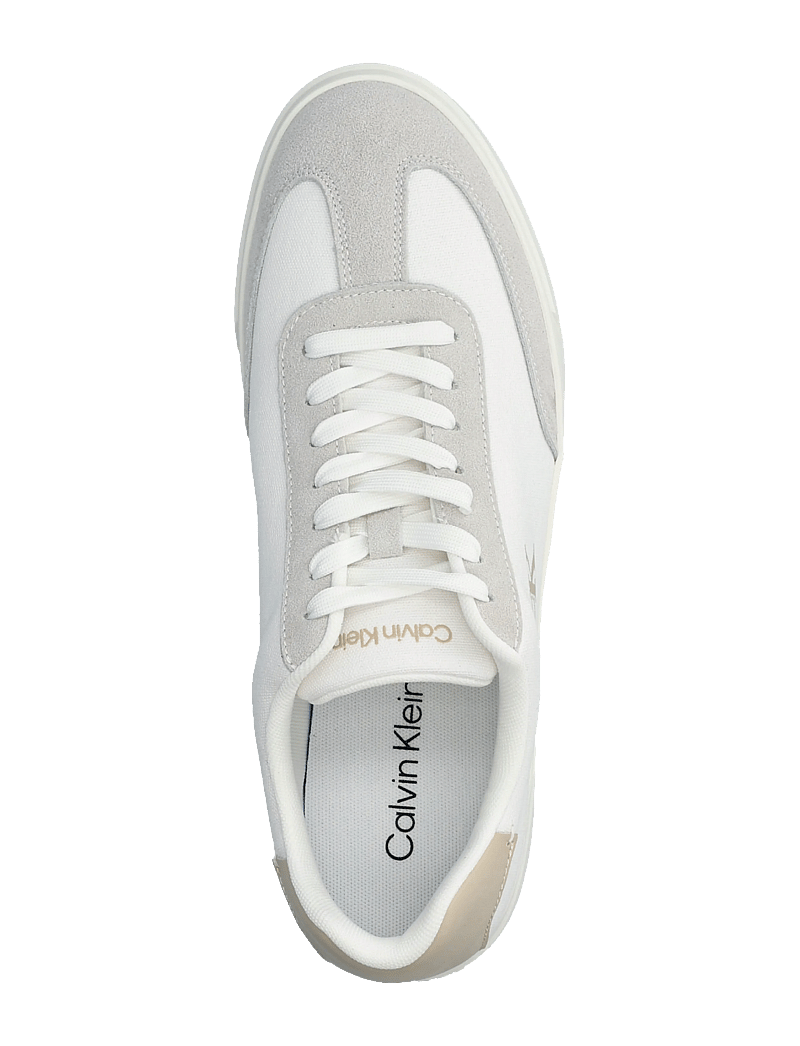 Calvin Klein - LOW PROF CUPSOLE CV - lave sneakers - bright white oatmeal - 3