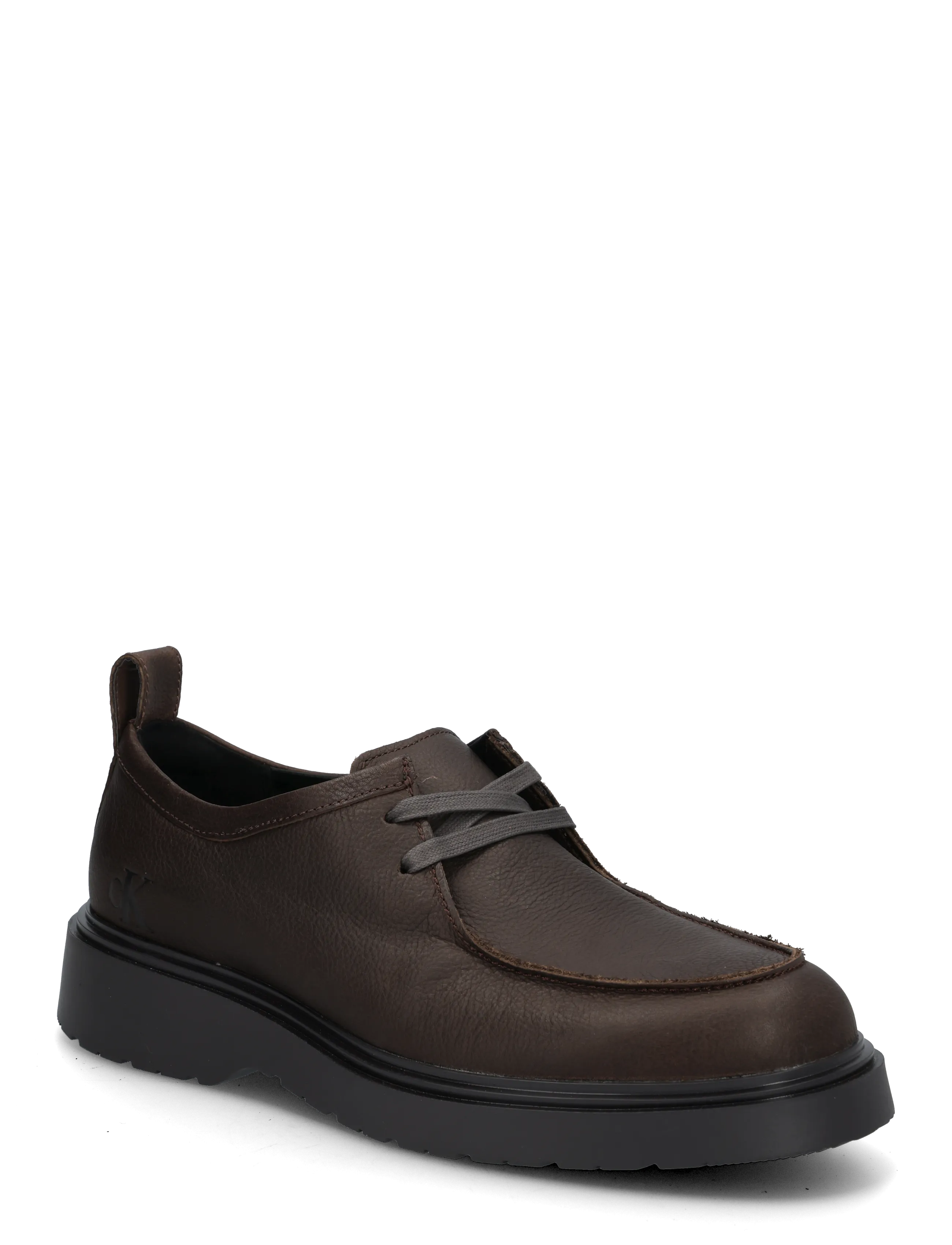 Calvin Klein COMBAT APRON LACEUP TU LTH - Festtøj - MOCHA TURKISH COFFEE / brown