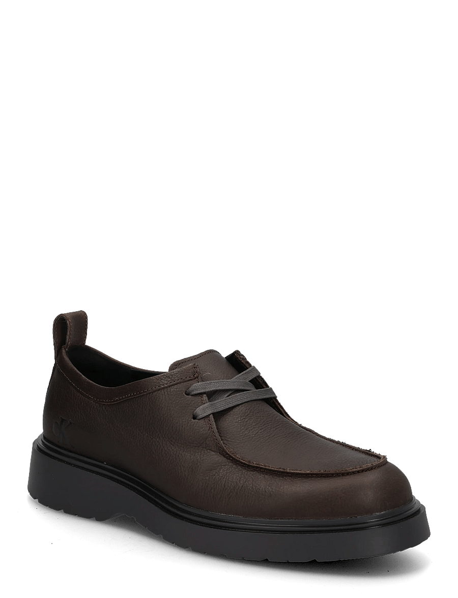 Calvin Klein - COMBAT APRON LACEUP TU LTH - business-schuhe - mocha turkish coffee - 0