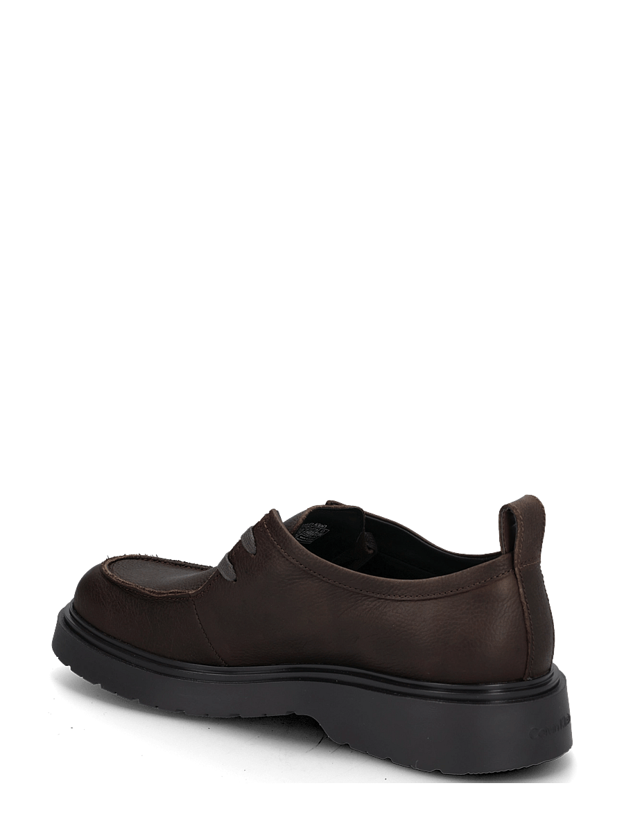 Calvin Klein - COMBAT APRON LACEUP TU LTH - moc toe sko - mocha turkish coffee - 1