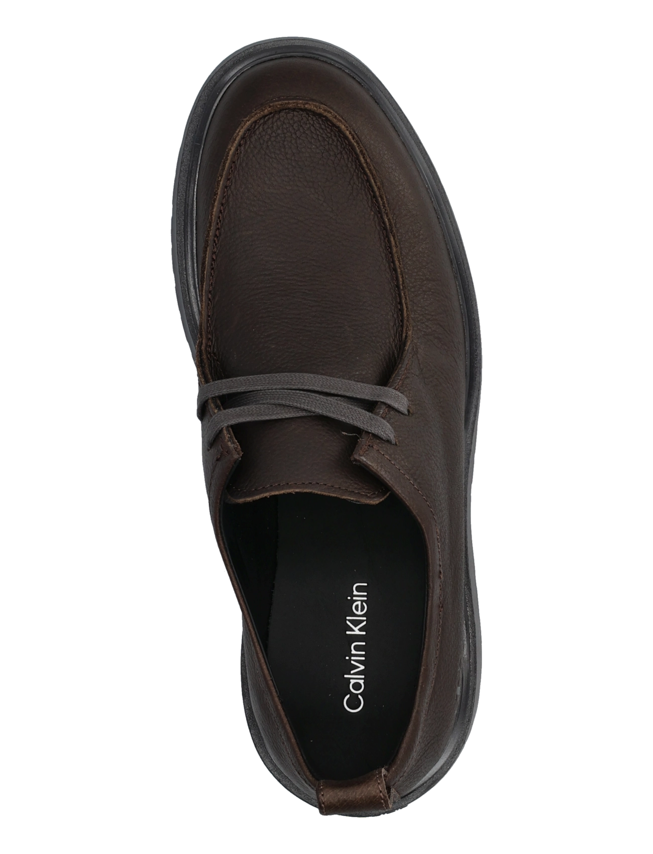 Calvin Klein - COMBAT APRON LACEUP TU LTH - moc toe sko - mocha turkish coffee - 3