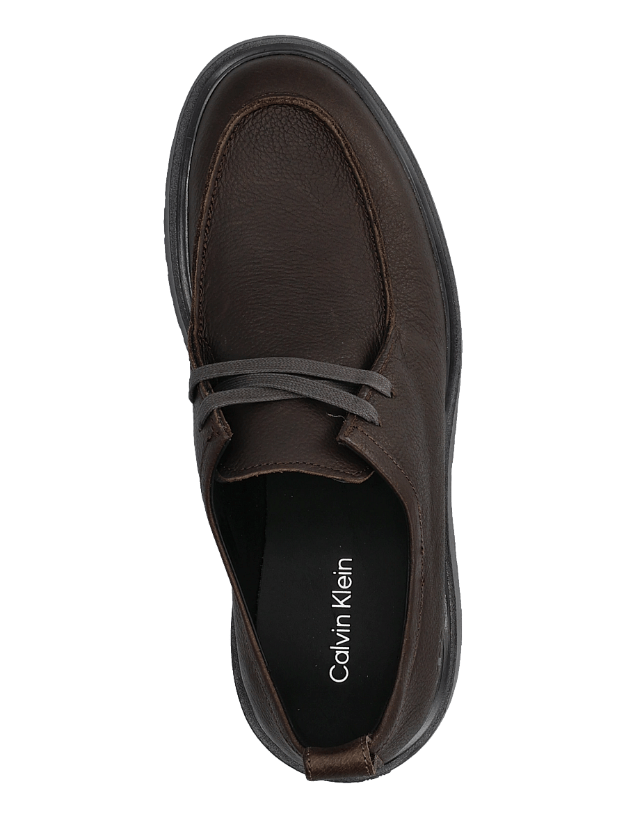 Calvin Klein - COMBAT APRON LACEUP TU LTH - moc toe sko - mocha turkish coffee - 3