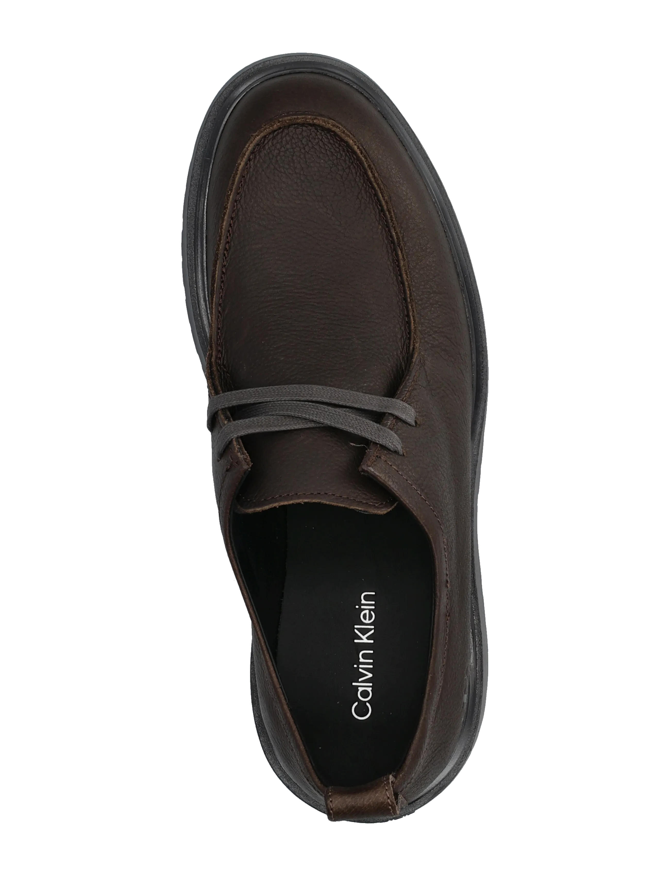 Calvin Klein - COMBAT APRON LACEUP TU LTH - business-schuhe - mocha turkish coffee - 3
