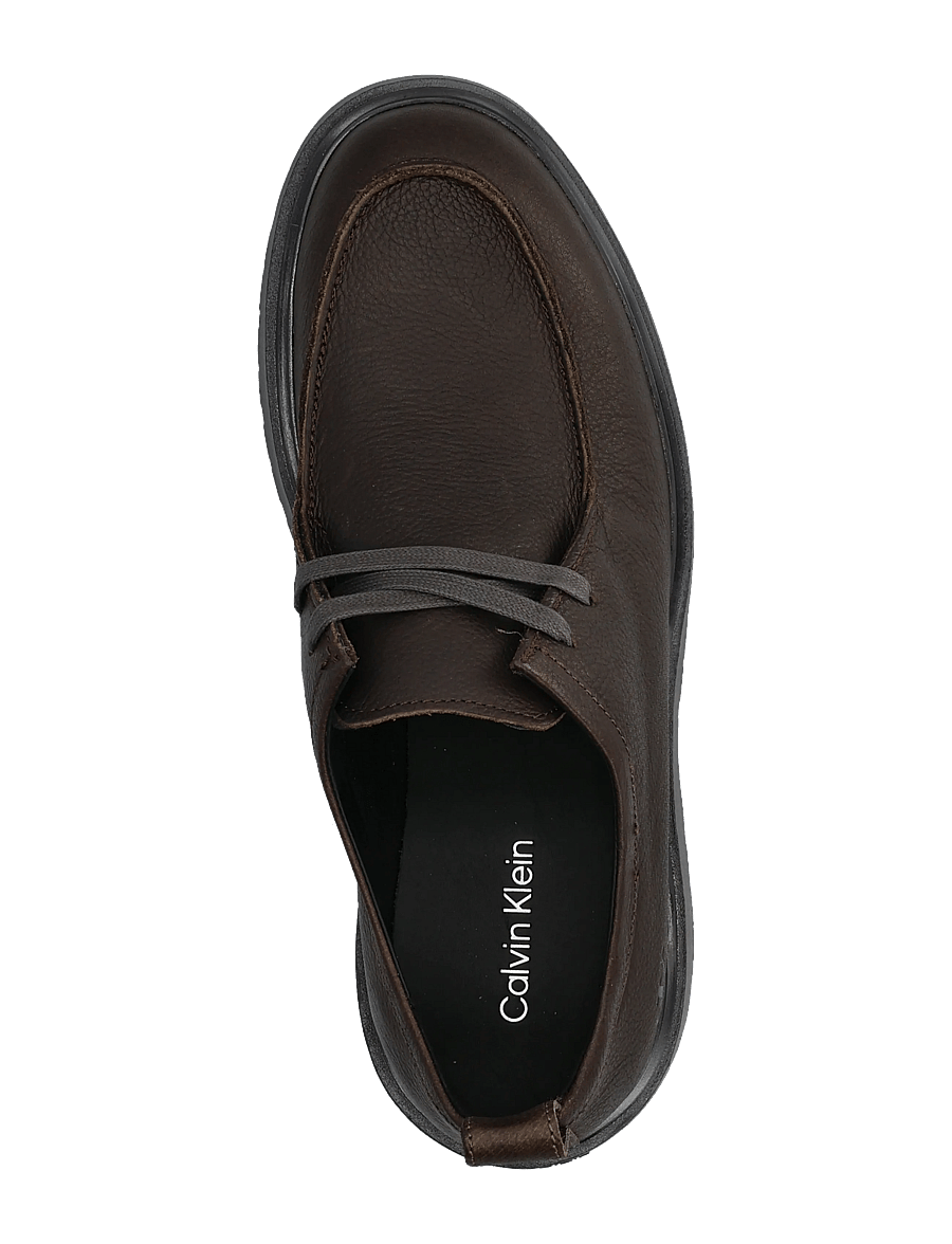 Calvin Klein - COMBAT APRON LACEUP TU LTH - business-schuhe - mocha turkish coffee - 3