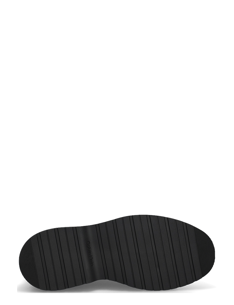 Calvin Klein - COMBAT APRON LACEUP TU LTH - moc-toe kingad - triple black - 4