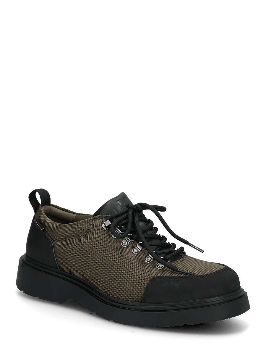 Calvin Klein - COMBAT HIKING SHOE MIX MAT WL - schnürstiefel - olive night black - 0