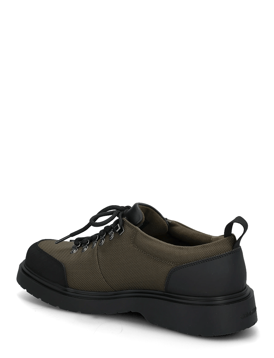 Calvin Klein - COMBAT HIKING SHOE MIX MAT WL - schnürstiefel - olive night black - 1