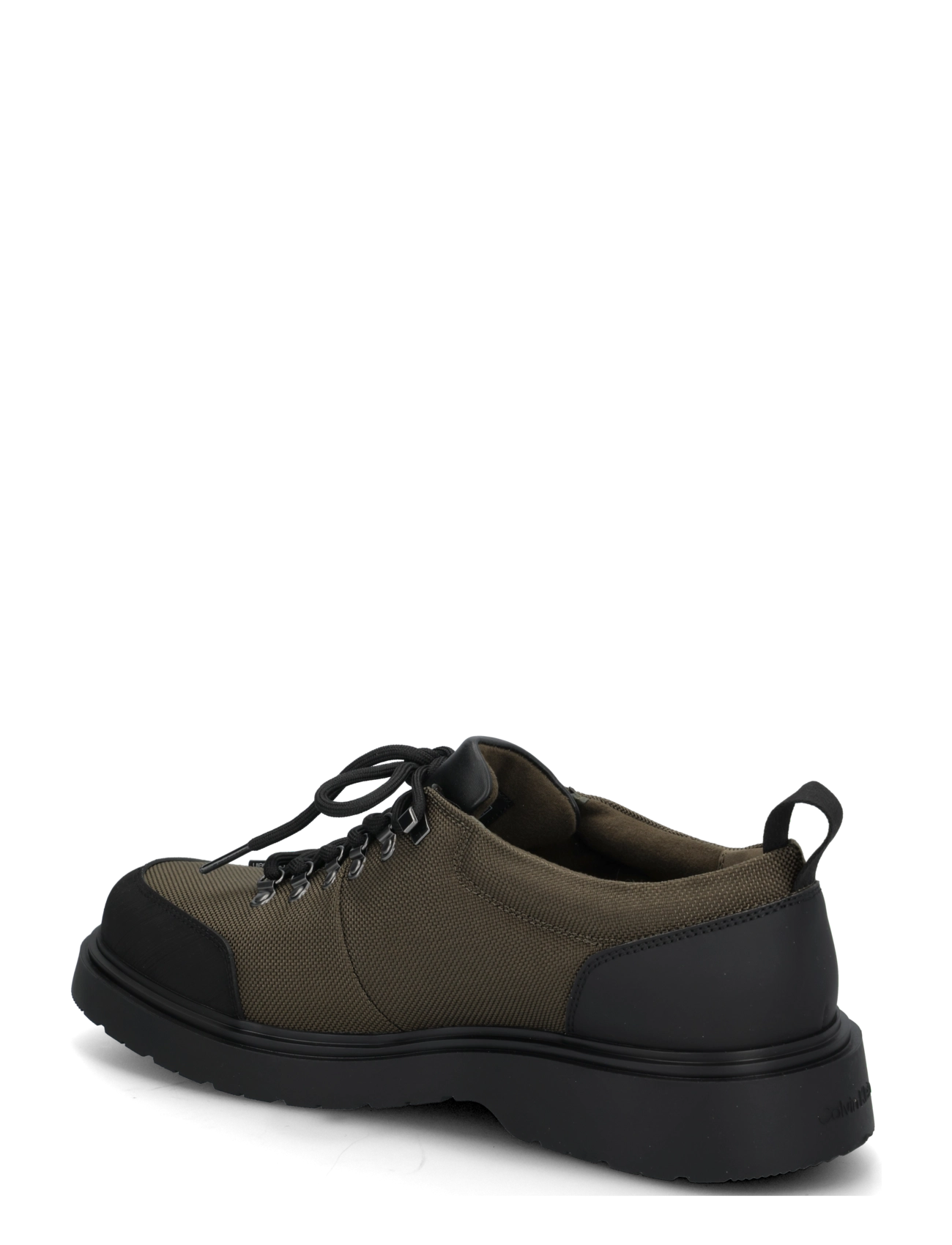 Calvin Klein - COMBAT HIKING SHOE MIX MAT WL - schnürstiefel - olive night black - 1
