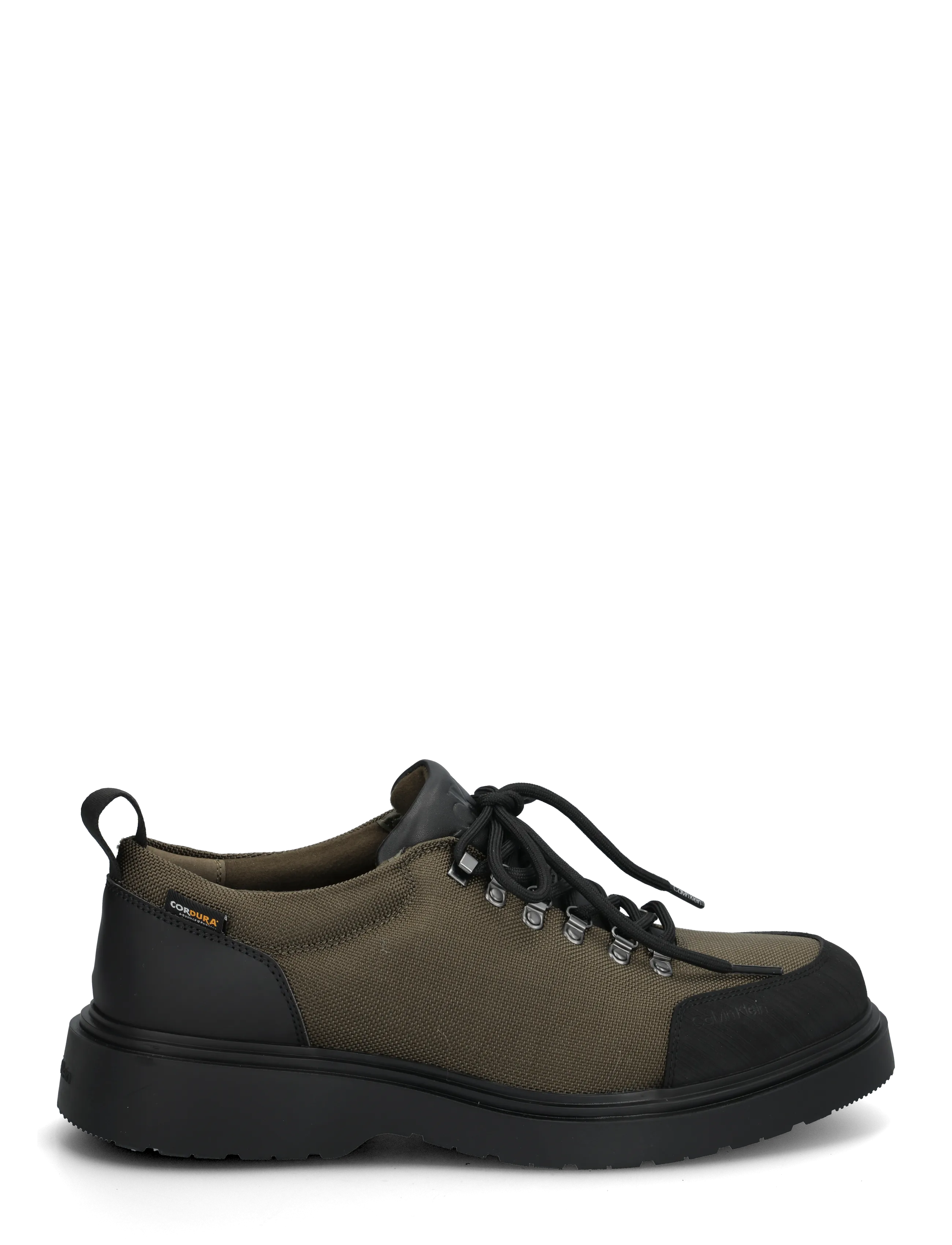 Calvin Klein - COMBAT HIKING SHOE MIX MAT WL - schnürstiefel - olive night black - 2