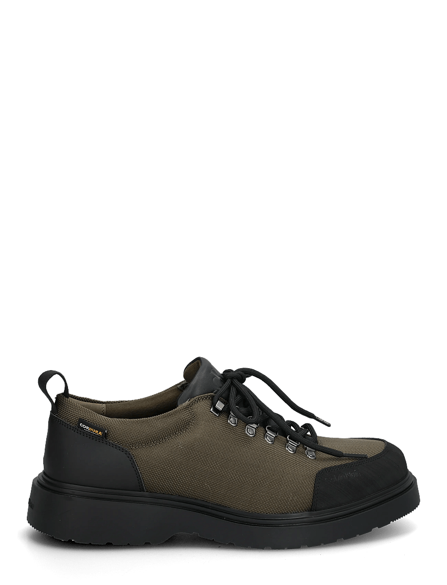 Calvin Klein - COMBAT HIKING SHOE MIX MAT WL - schnürstiefel - olive night black - 2