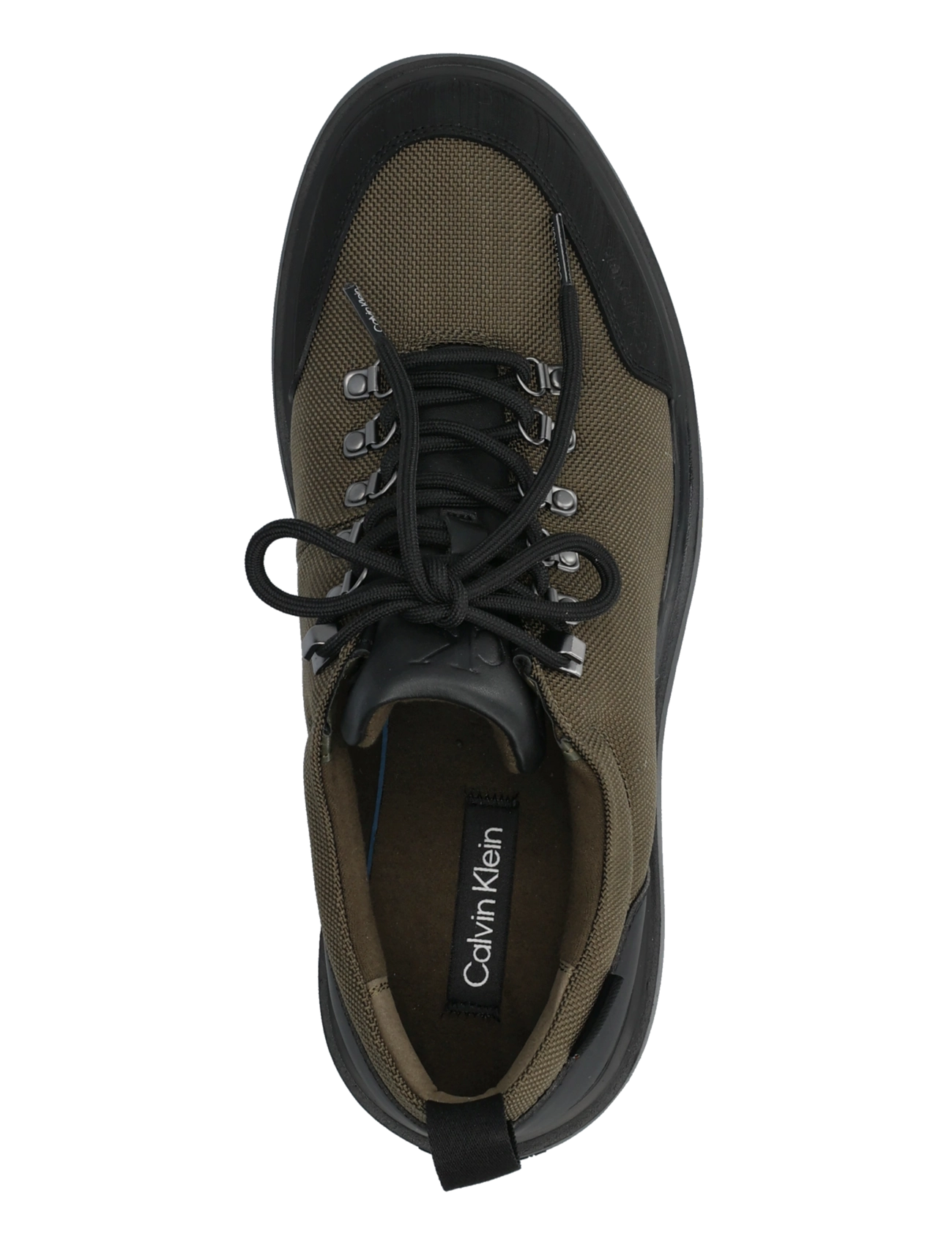 Calvin Klein - COMBAT HIKING SHOE MIX MAT WL - schnürstiefel - olive night black - 3