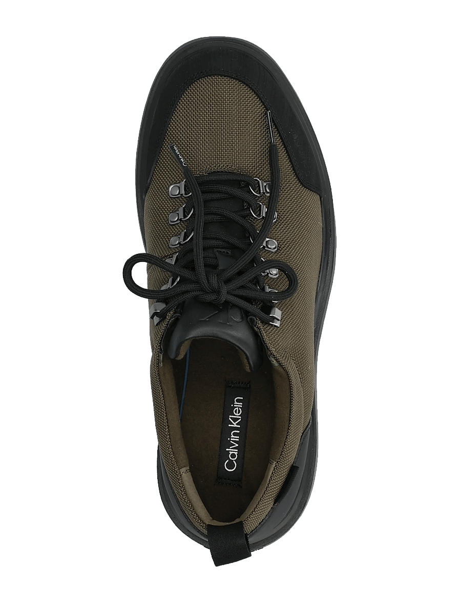 Calvin Klein - COMBAT HIKING SHOE MIX MAT WL - schnürstiefel - olive night black - 3