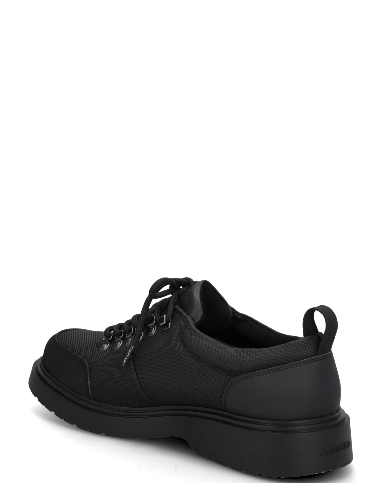 Calvin Klein - COMBAT HIKING SHOE MIX MAT WL - schnürstiefel - triple black - 1
