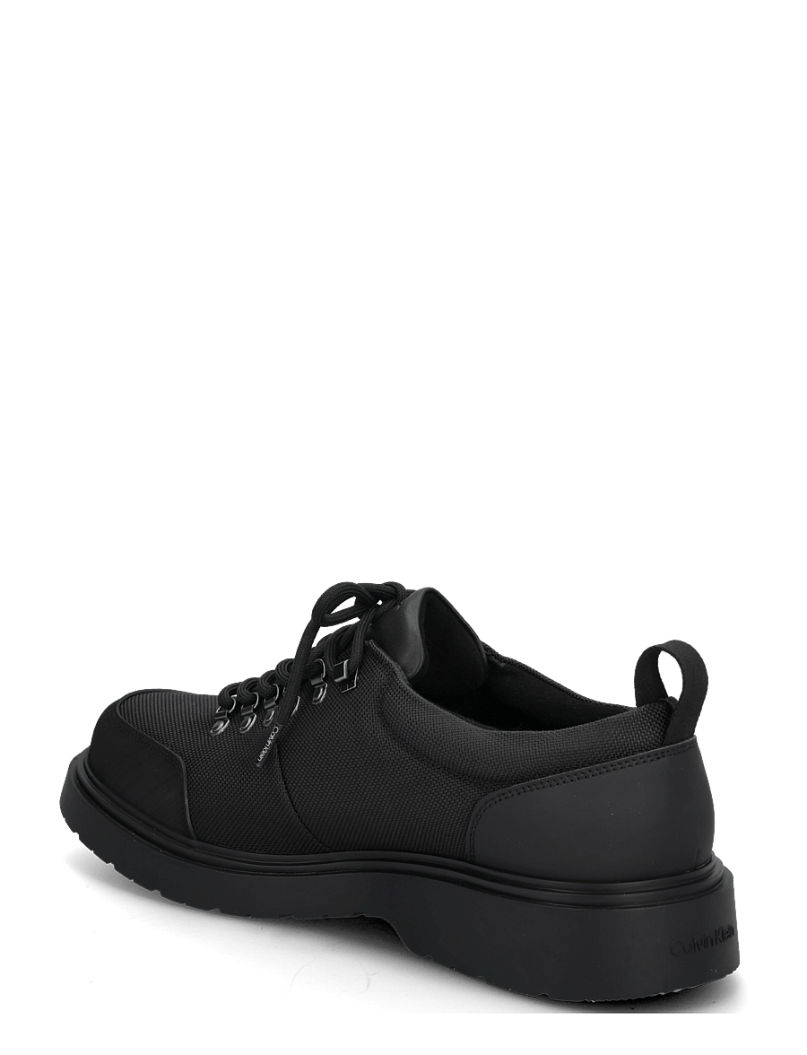 Calvin Klein - COMBAT HIKING SHOE MIX MAT WL - schnürstiefel - triple black - 1