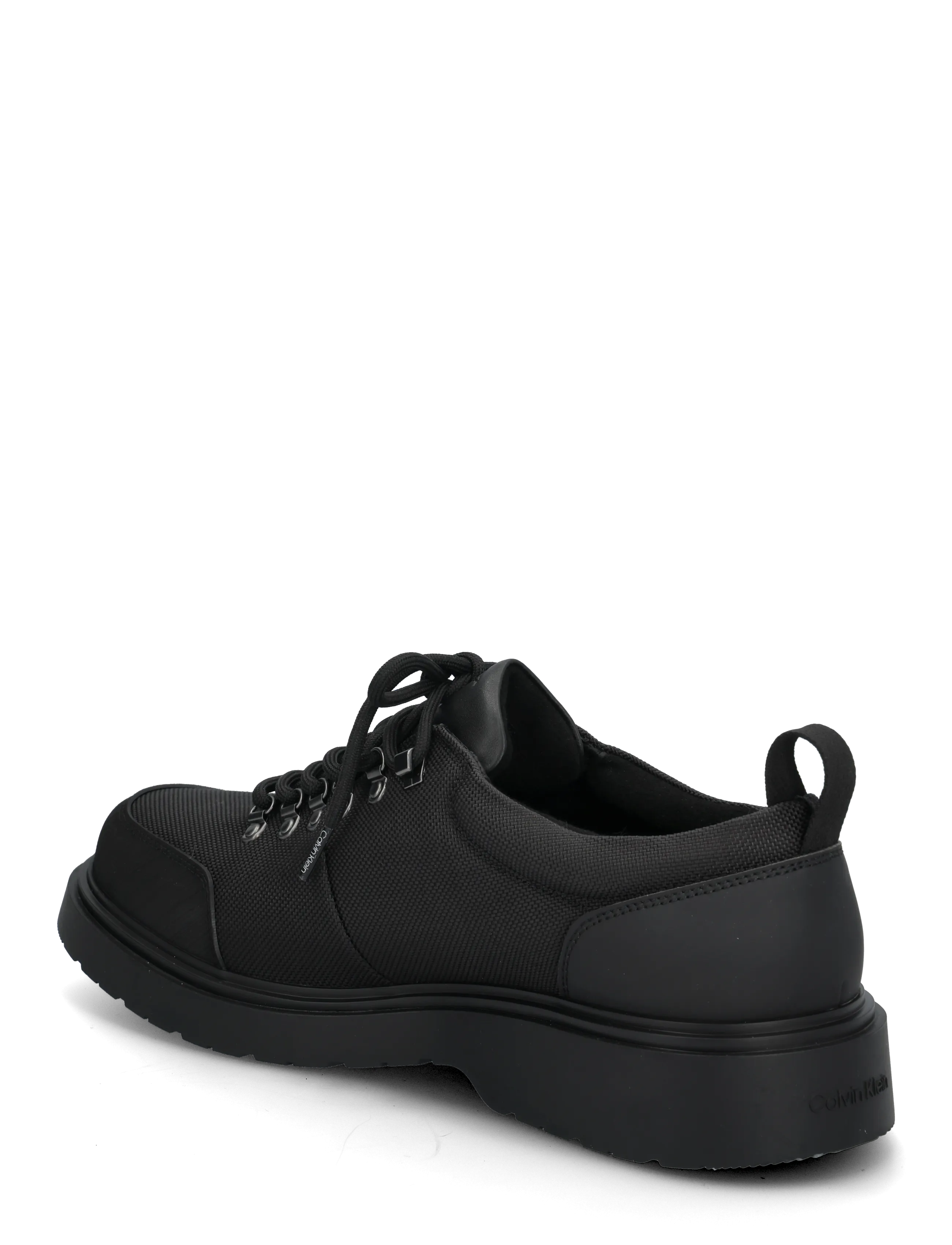 Calvin Klein - COMBAT HIKING SHOE MIX MAT WL - schnürstiefel - triple black - 1