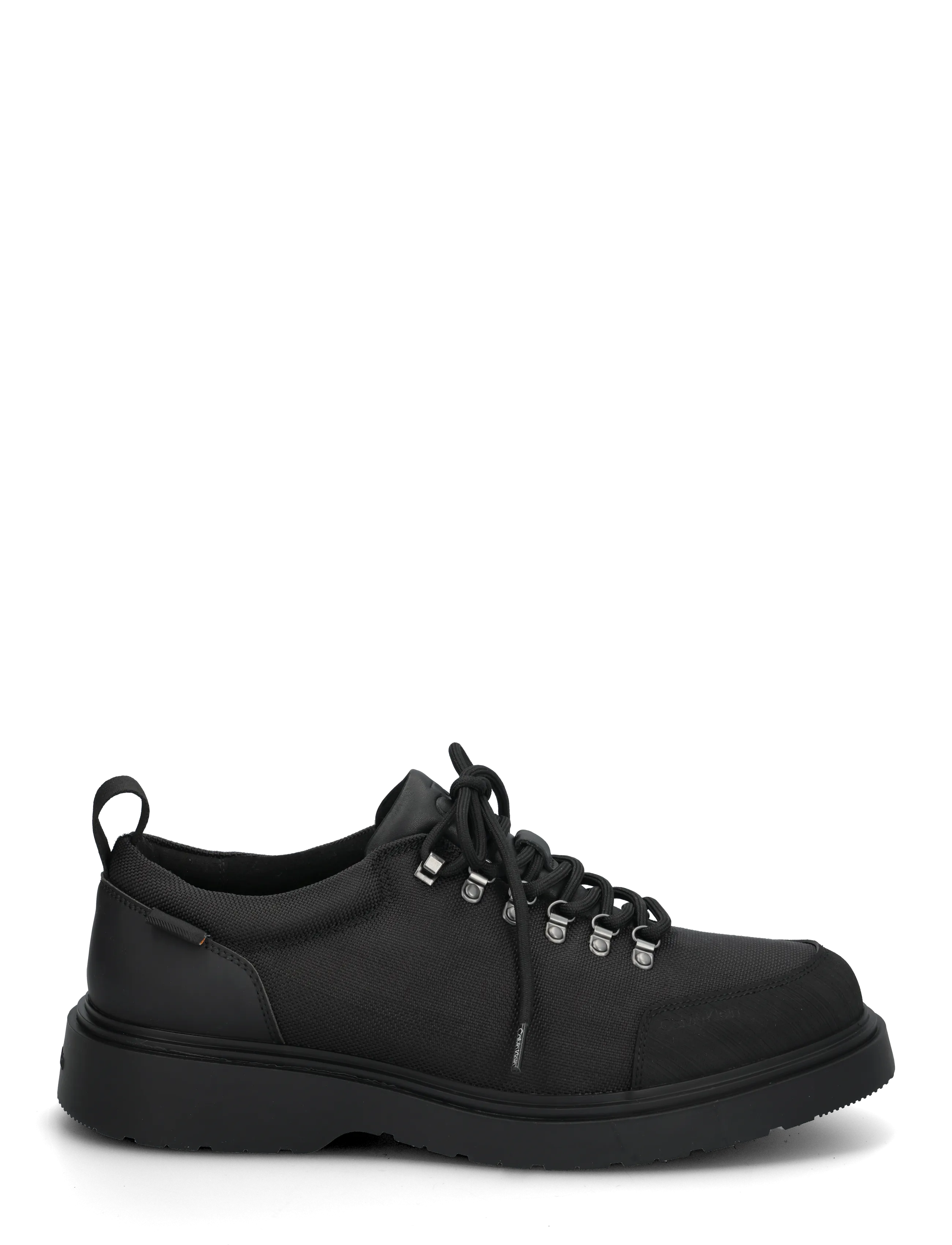 Calvin Klein - COMBAT HIKING SHOE MIX MAT WL - schnürstiefel - triple black - 2