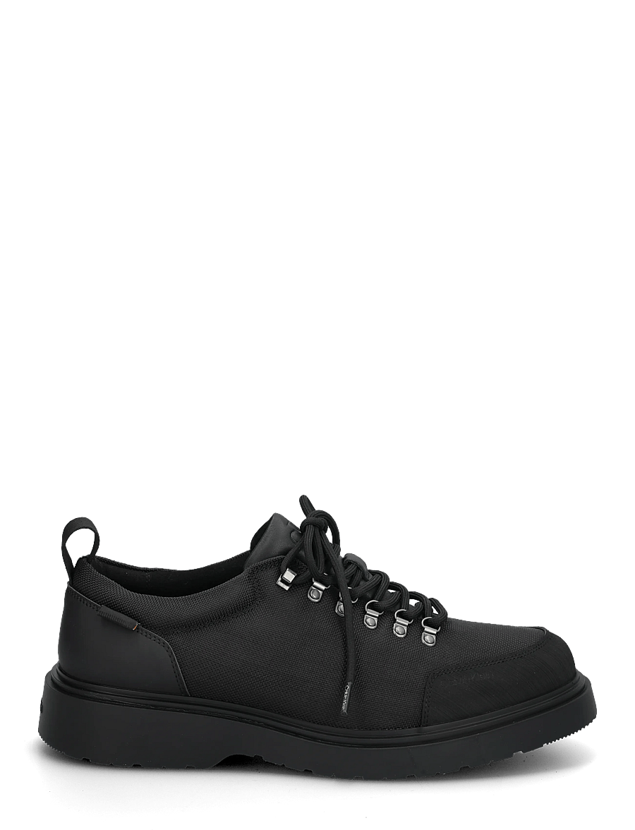 Calvin Klein - COMBAT HIKING SHOE MIX MAT WL - schnürstiefel - triple black - 2
