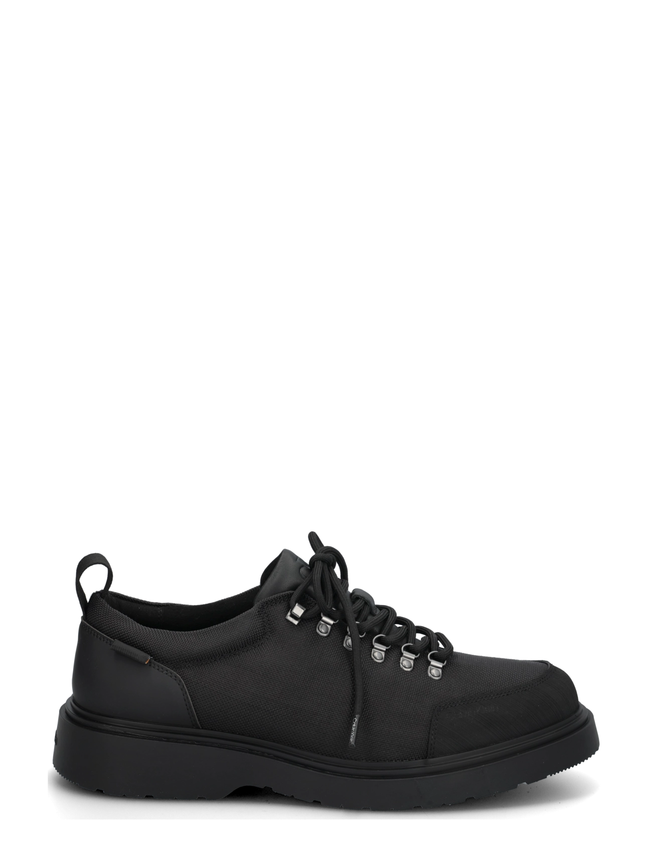 Calvin Klein - COMBAT HIKING SHOE MIX MAT WL - schnürstiefel - triple black - 2