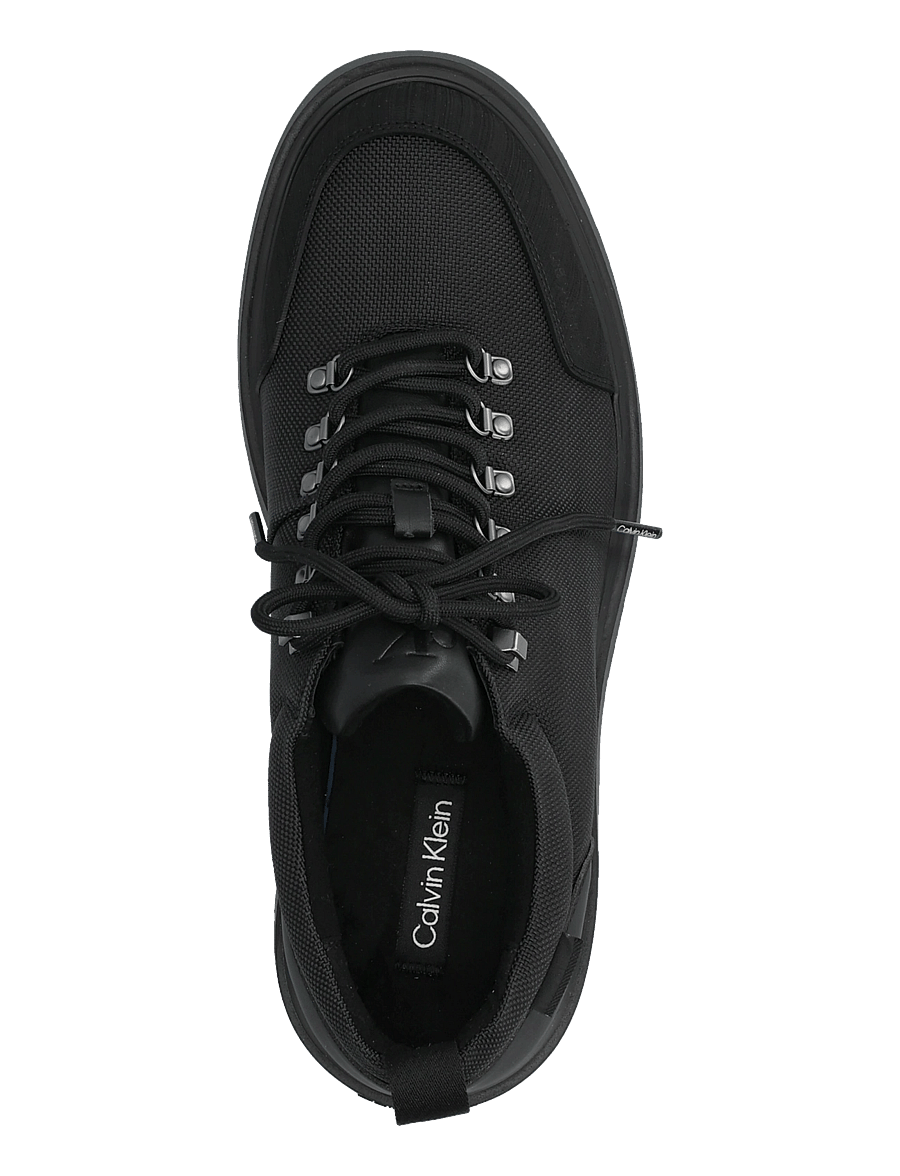 Calvin Klein - COMBAT HIKING SHOE MIX MAT WL - schnürstiefel - triple black - 3