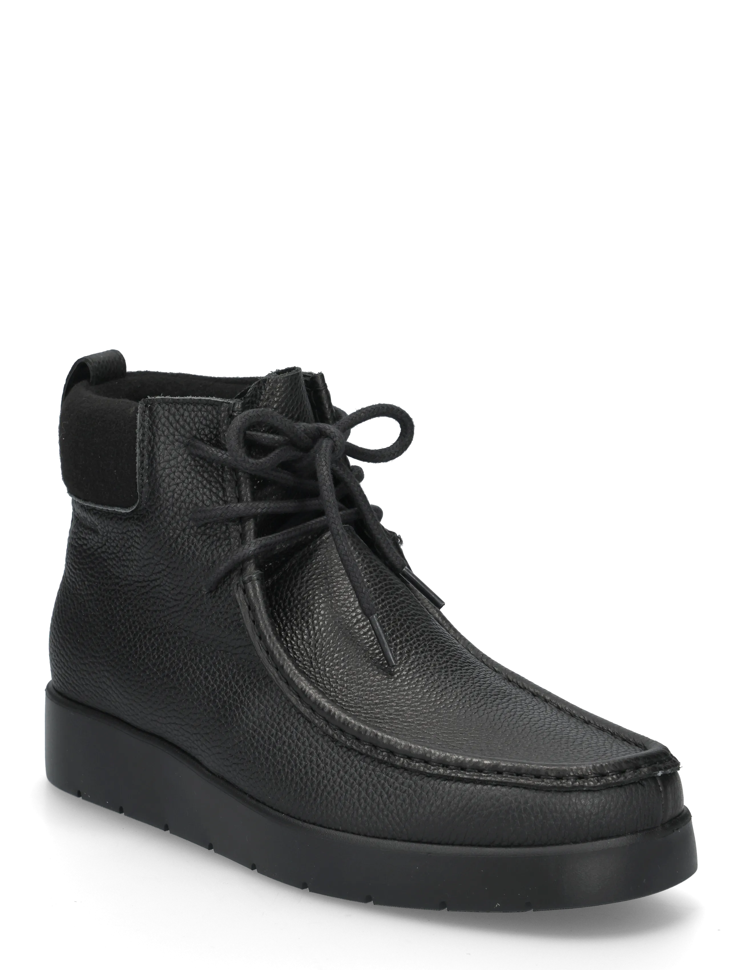 Calvin Klein HYBRID CITY LUG MID BOOT F LTH - Shoes - TRIPLE BLACK / black