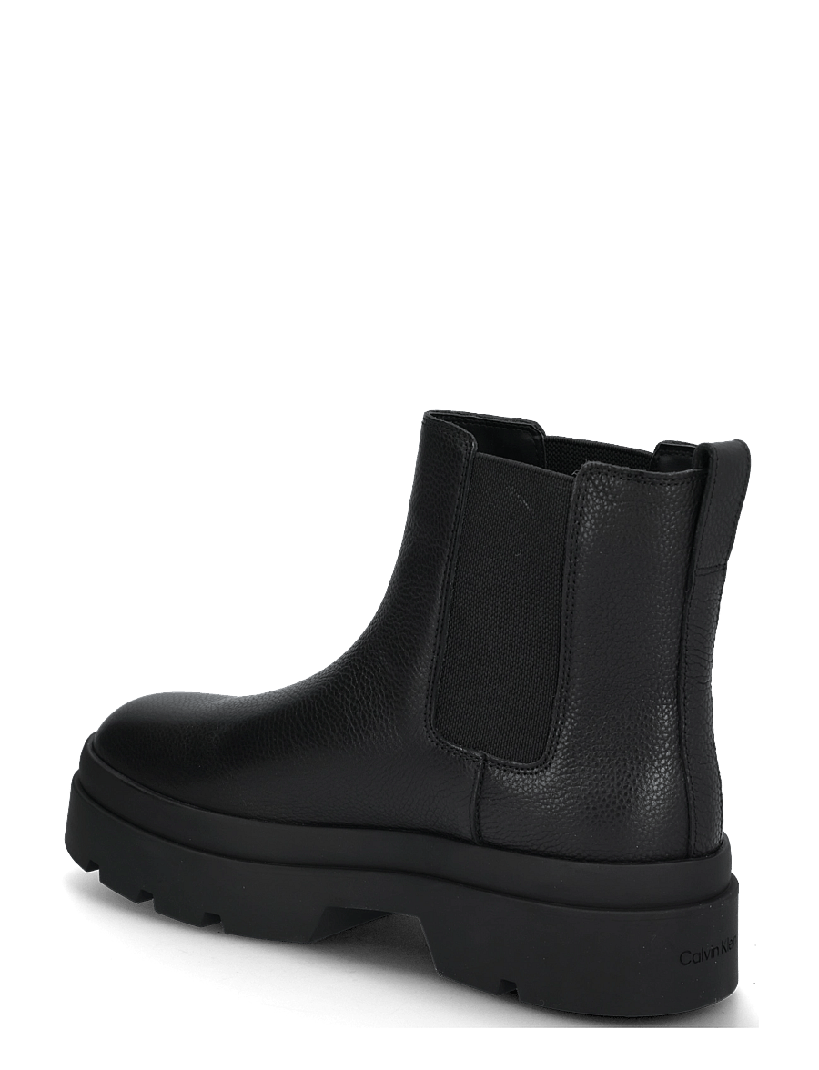 Calvin Klein - LUGGED CHELSEA BOOT TU LTH - chelsea boots - triple black - 1