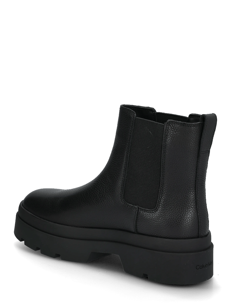 Calvin Klein - LUGGED CHELSEA BOOT TU LTH - chelsea boots - triple black - 1
